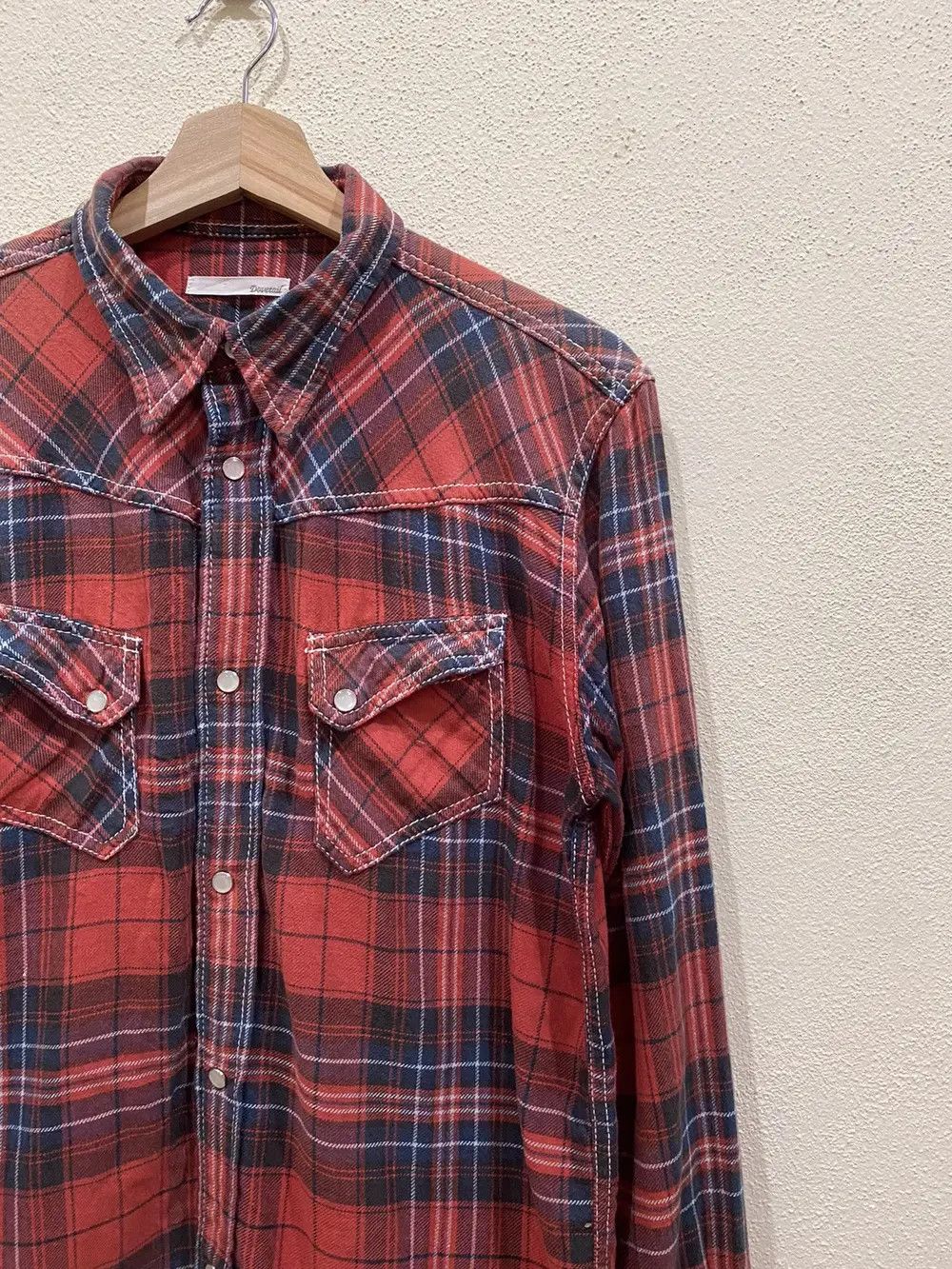 Japanese Brand Japanese Brand Dovetail Seditionaries Plaid Tartan Flannel Size US S / EU 44-46 / 1 - 4 Thumbnail