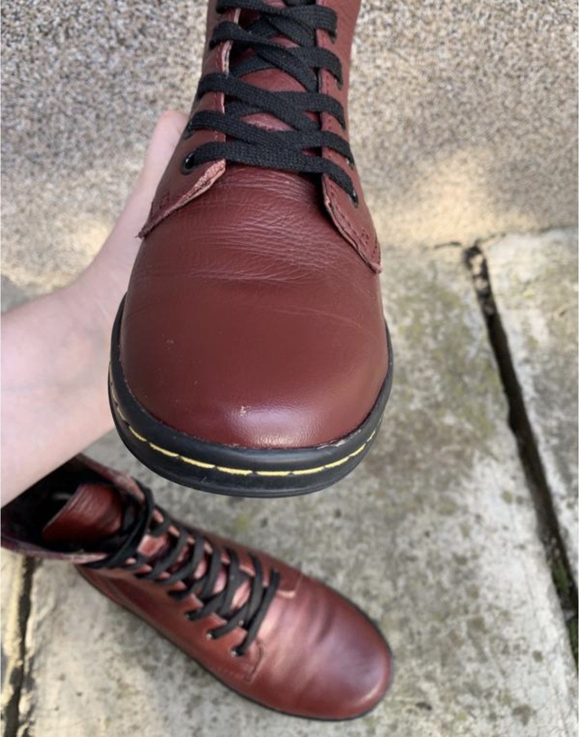 Dr. Martens Dr. Martens Leather Shoes Size US 7 / IT 37 - 7 Thumbnail