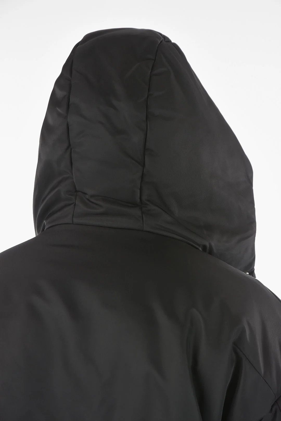 Off-White og1mm0426 Tech Fabric Padded Parka in Black Size US M / EU 48-50 / 2 - 5 Thumbnail
