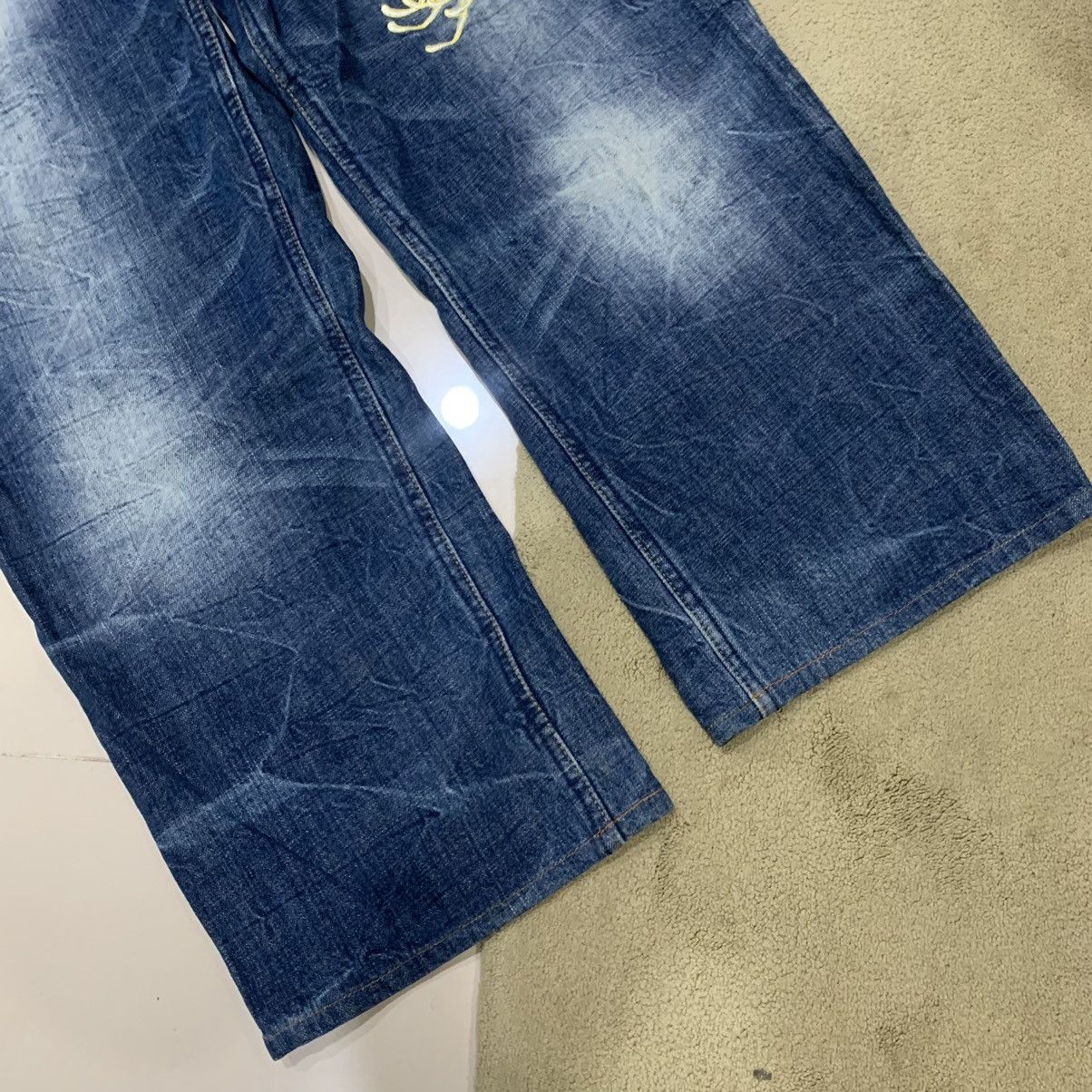 Karakuri Tamashii Karakuri Tamashii Multi Pocket Embroidered Koi Fish Jeans Size US 38 / EU 54 - 8 Thumbnail