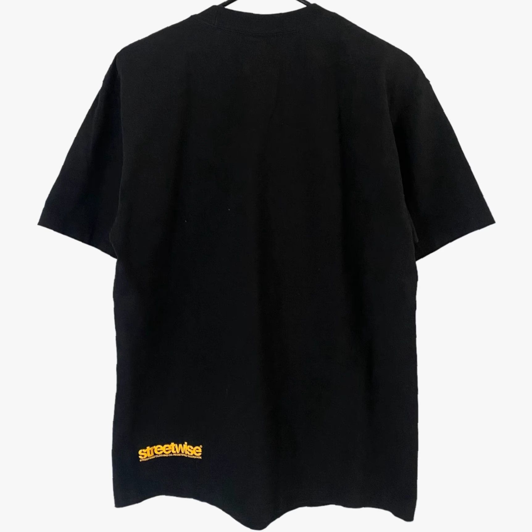 Vintage VINTAGE Streetwise Streetwise Goodfellas Graphic T-Shirt Black Men Large Short Sleeve Crew Neck Cotton Tee Mens 28.5" - Movie Theme Size US L / EU 52-54 / 3 - 3 Thumbnail