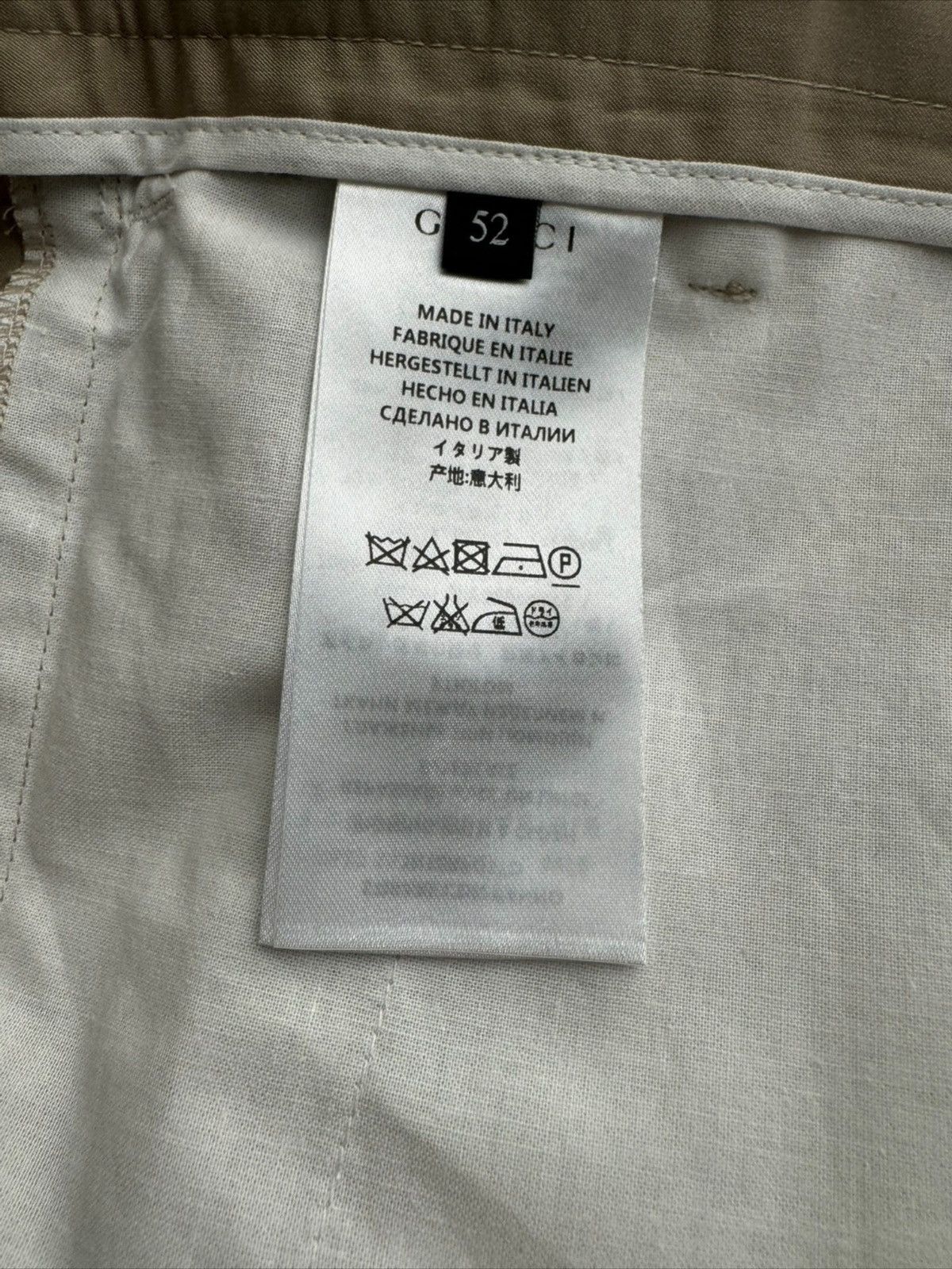Gucci short pants 52