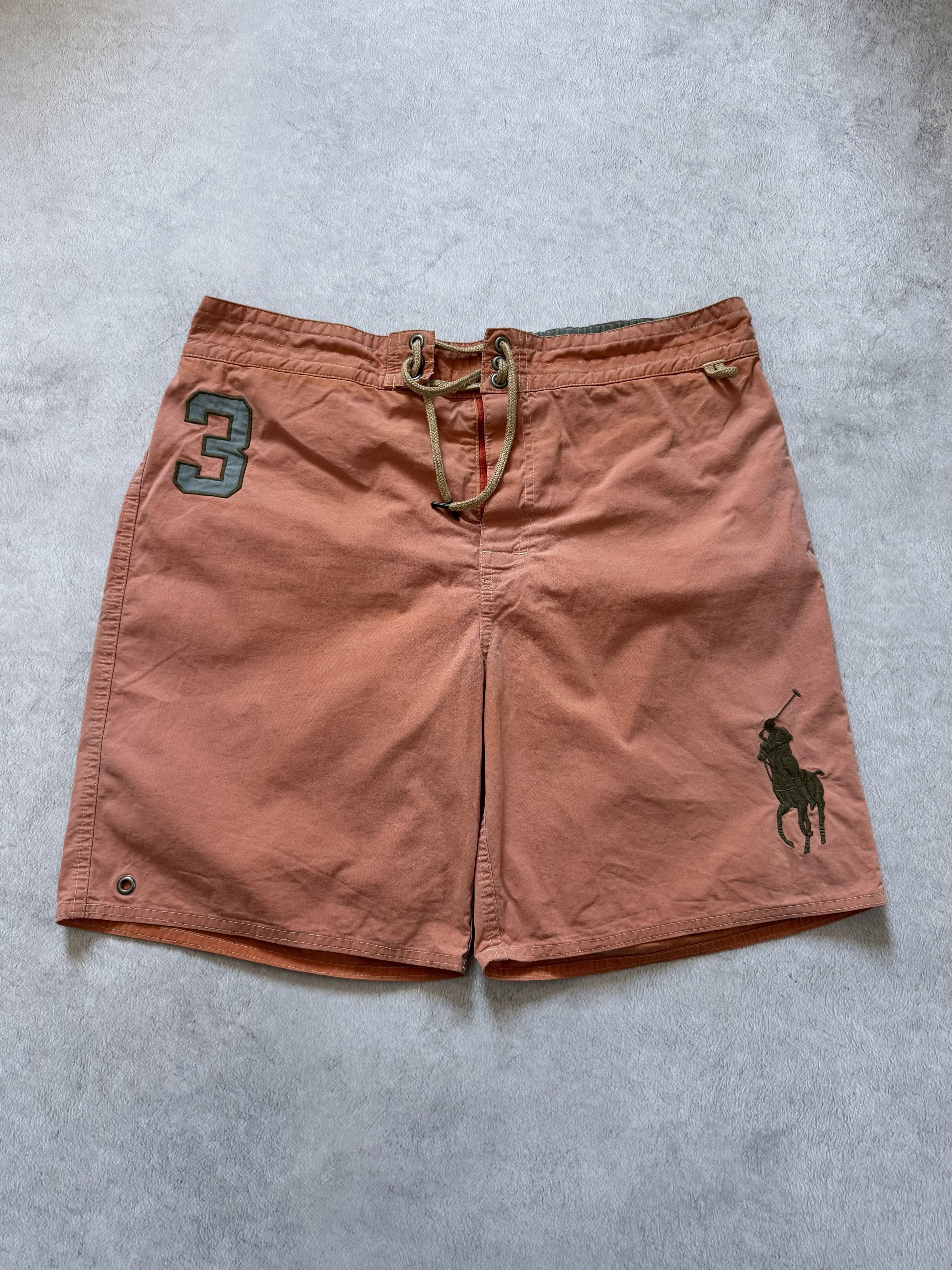 Polo Ralph Lauren Vintage 90s Polo Ralph Lauren Short Big Pony Faded Size US 34 / EU 50 - 1 Thumbnail