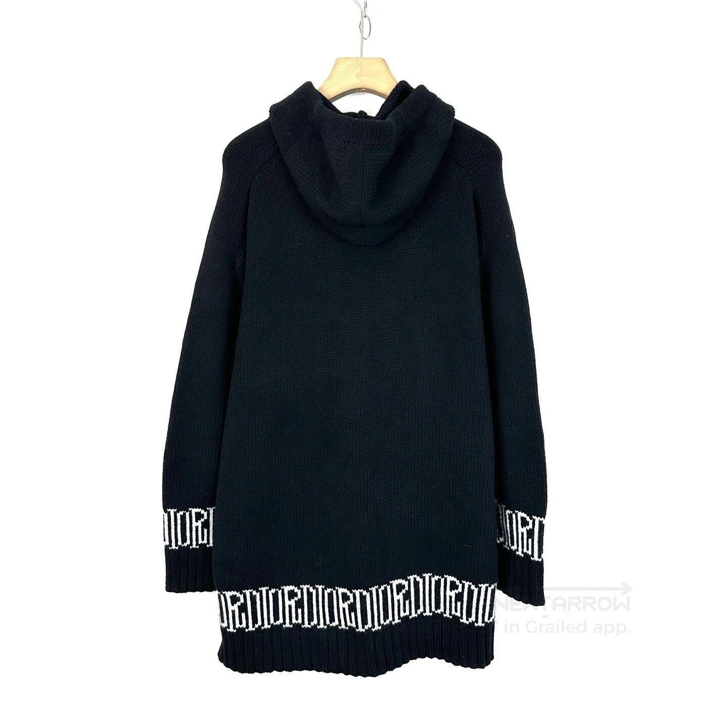 Dior Dior x Stussy Floral Wool Long Knit Sweater. Size US XXS / EU 40 - 3 Thumbnail