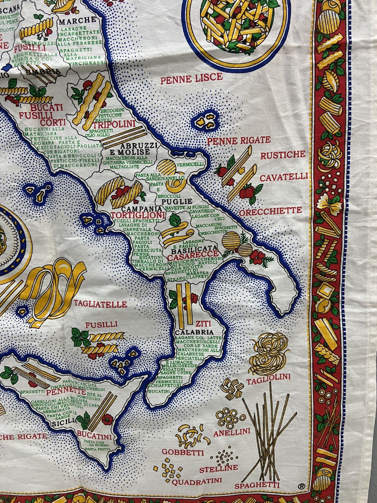 Other LA PASTA IN ITALIA MAP KITCHEN TOWEL Size ONE SIZE - 5 Thumbnail