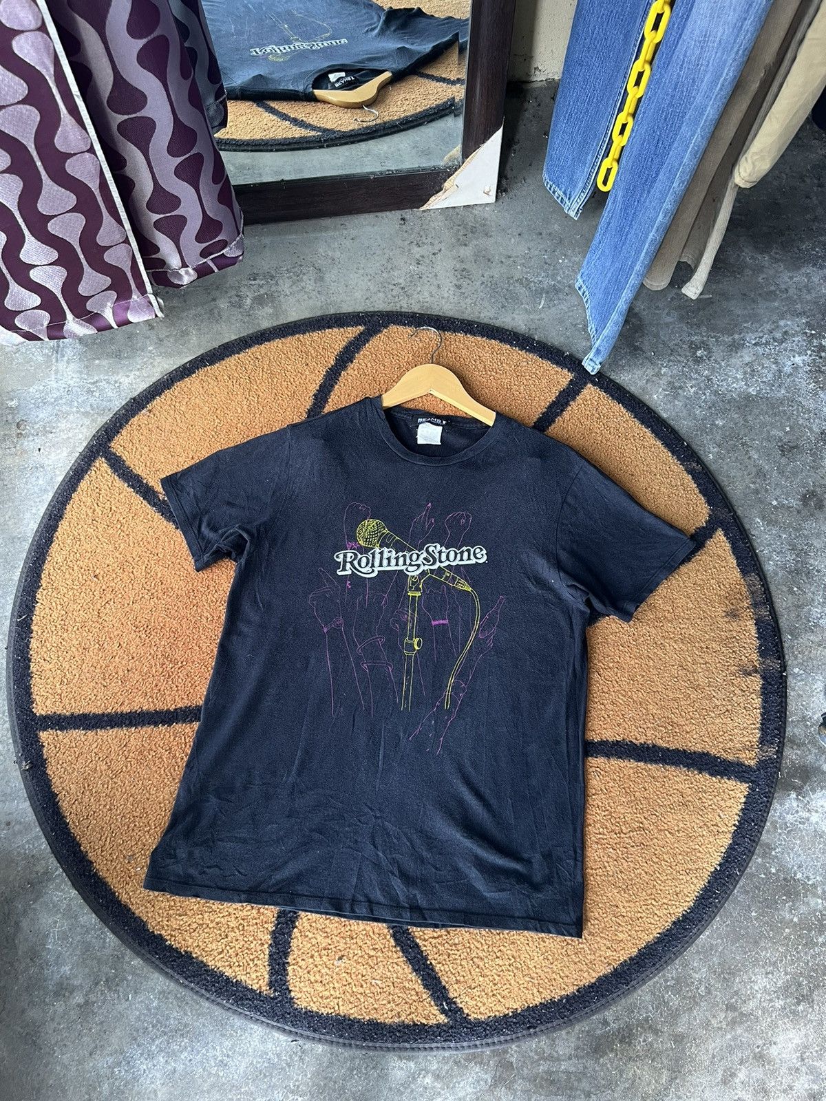Beams Plus 🔥Rare Beams x Rolling Stone Tee Size US M / EU 48-50 / 2 - 2 Thumbnail