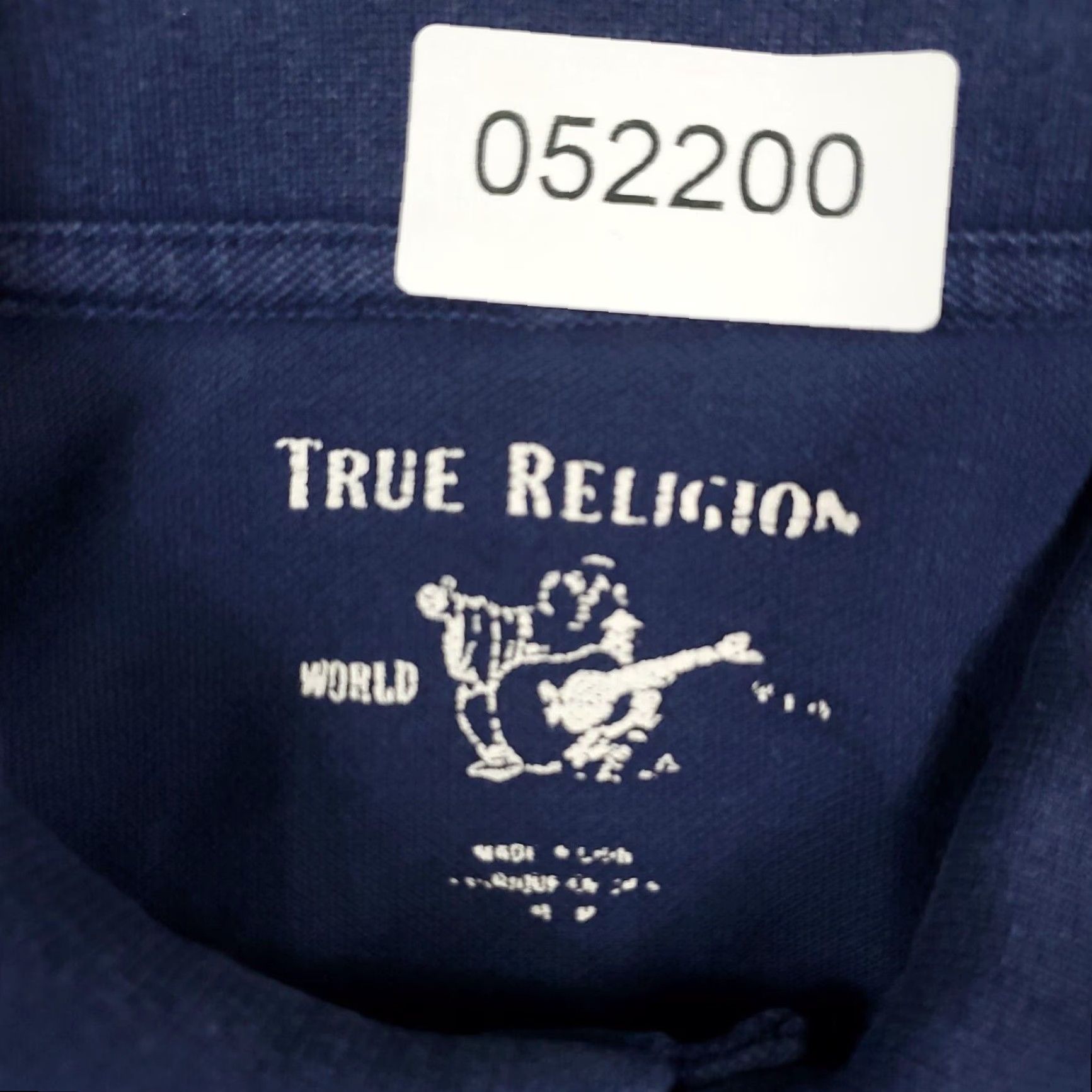 True Religion True Religion Polo Shirt Mens Size Small Blue Casual Short Sleeve * Size US S / EU 44-46 / 1 - 6 Thumbnail