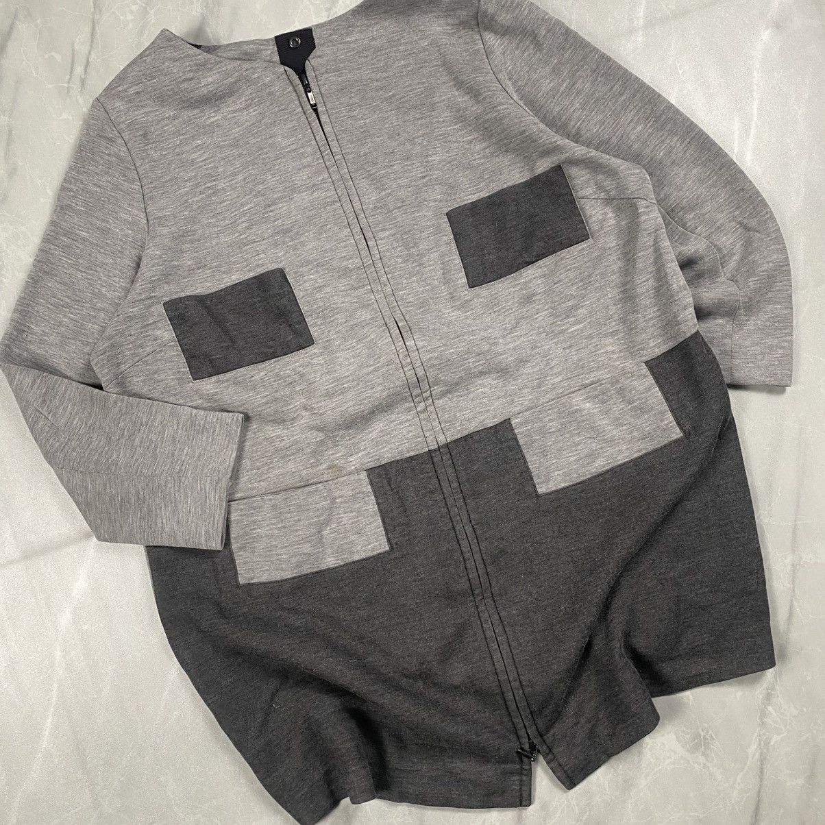 Hiroko Koshino Homme Hiroko Koshino BIS Dress Cardigan Sweatshirt Size L / US 10 / IT 46 - 2 Thumbnail