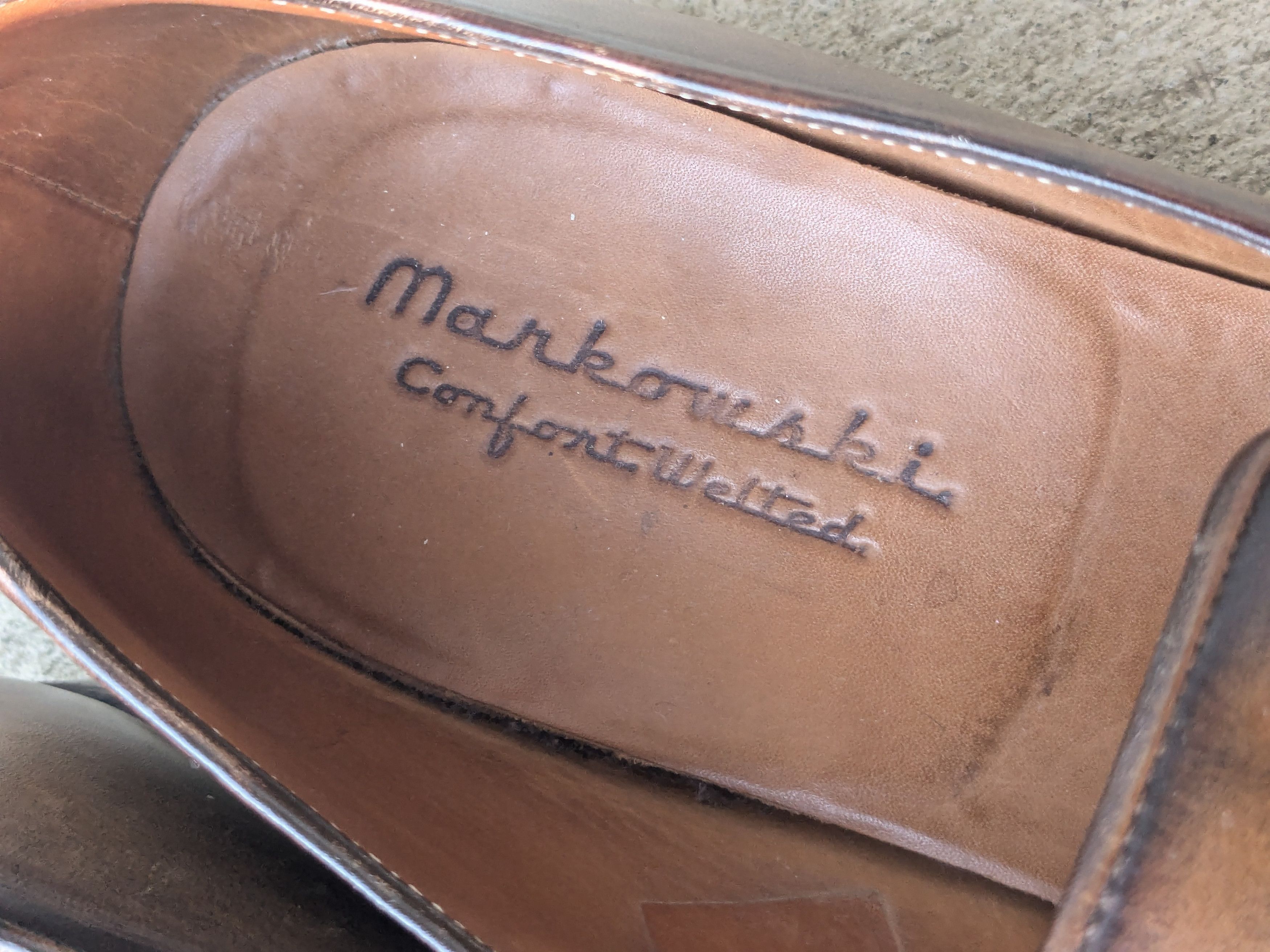 Berluti Markowski Penny Loafers Brown Leather 9 Patina Burnished Size US 9 / EU 42 - 5 Thumbnail
