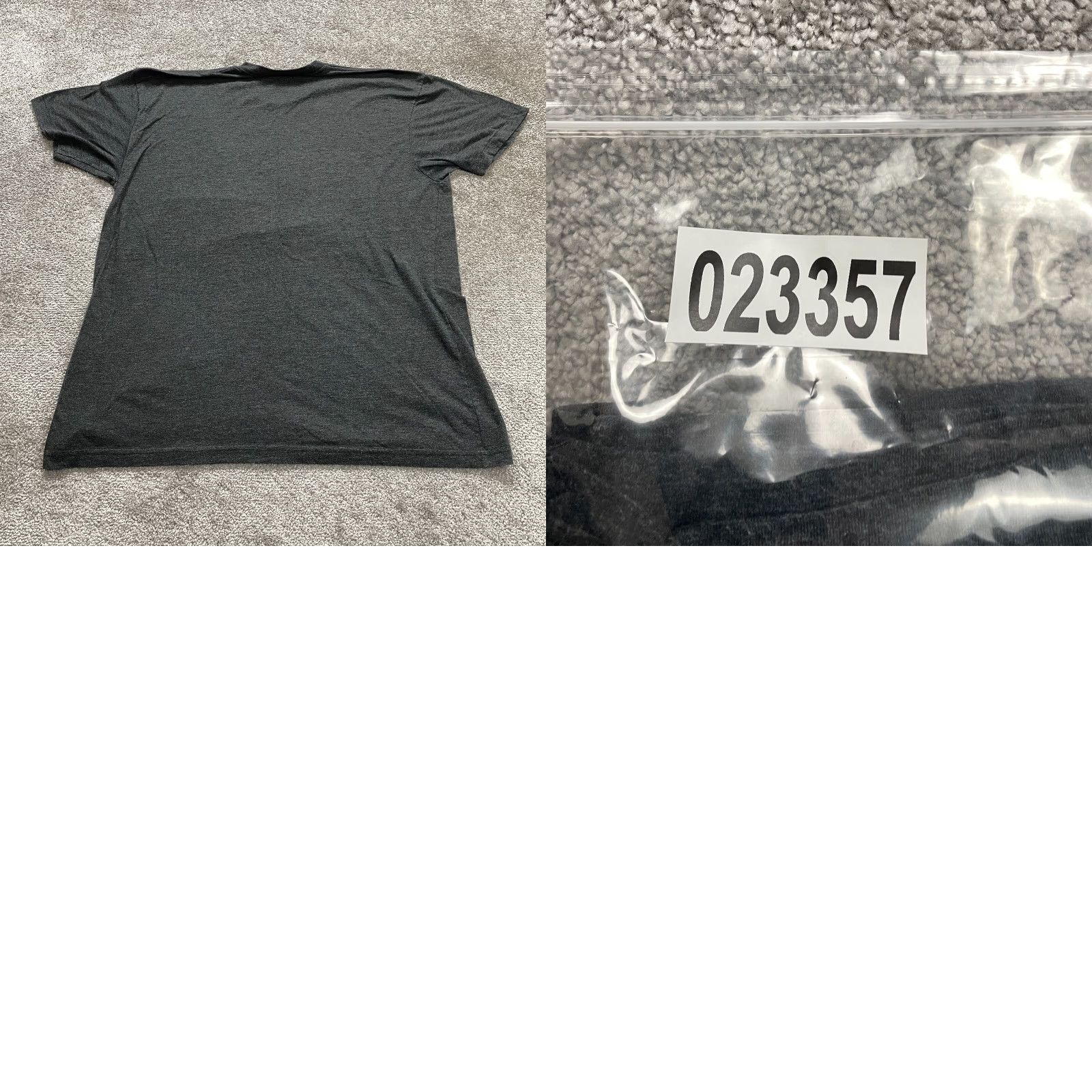 Vintage VINTAGE The Home T Shirt Mens 2XL Gray Knit Crew Neck Cotton Short Sleeve Classic Outdoor Men's Shirt Size US XXL / EU 58 / 5 - 8 Thumbnail