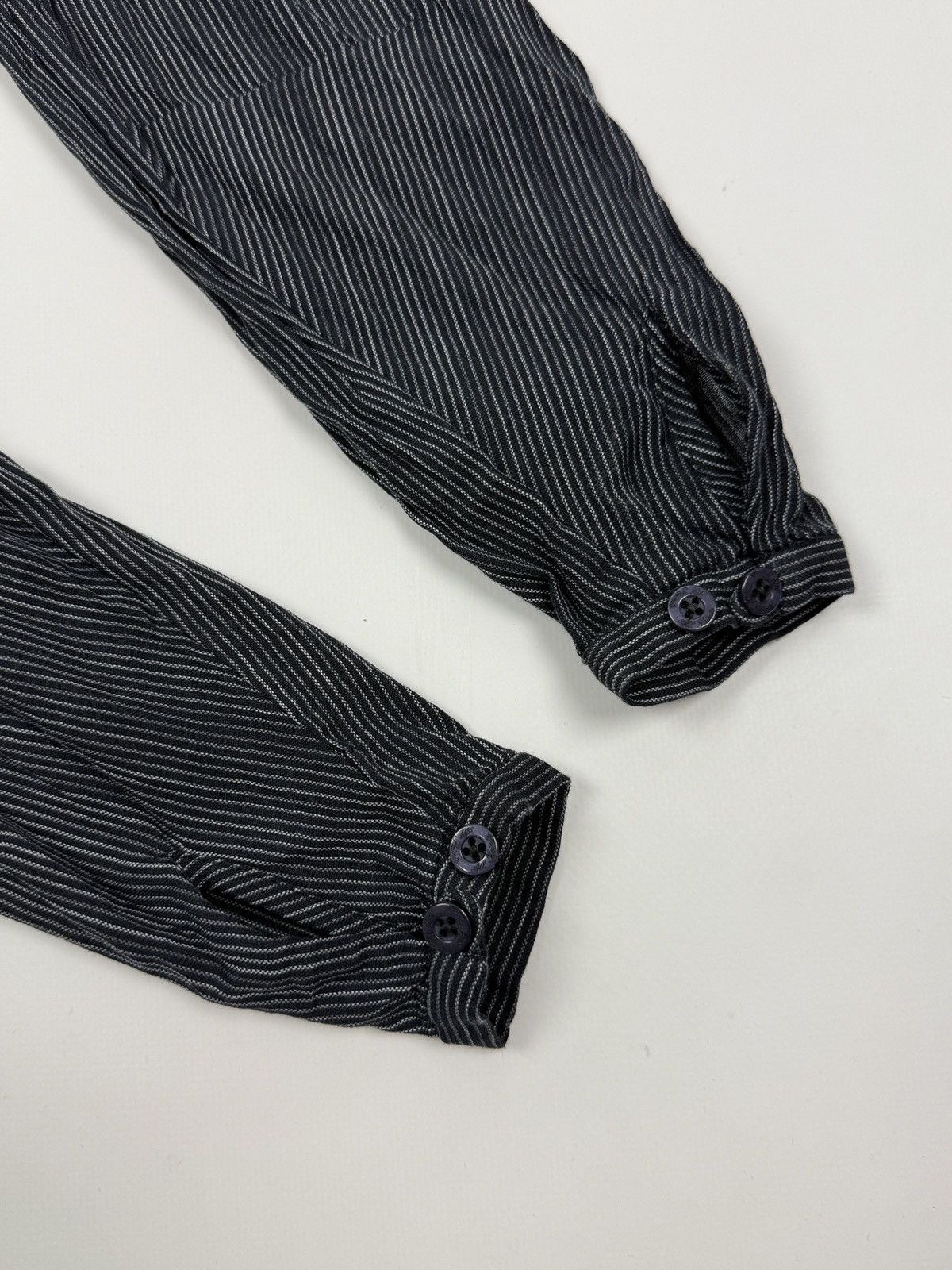 Allsaints Allsaints Striped Fitted Button Blouse Victorian Whimsigoth Size XS / US 0-2 / IT 36-38 - 4 Thumbnail