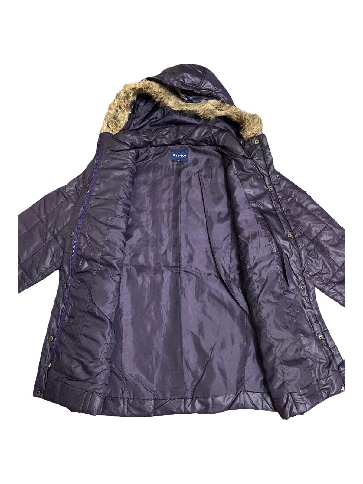 Japanese Brand Vintage Avarice Puffer Acrylic Fur Hooded Style Jacket Size US M / EU 48-50 / 2 - 4 Thumbnail