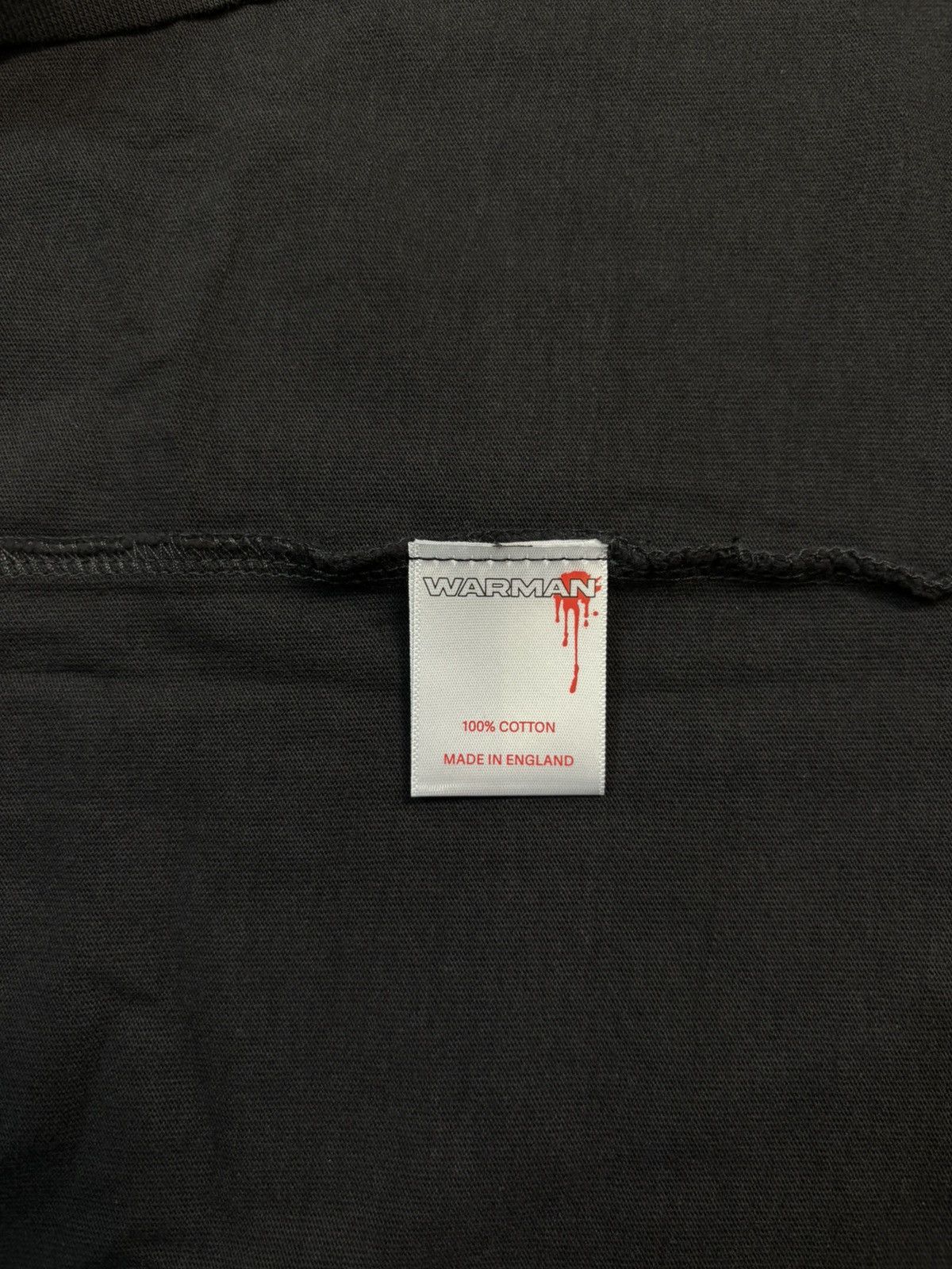 Vintage Warman Broken Skull Graphic T-Shirt, Washed Black Size US M / EU 48-50 / 2 - 9 Thumbnail