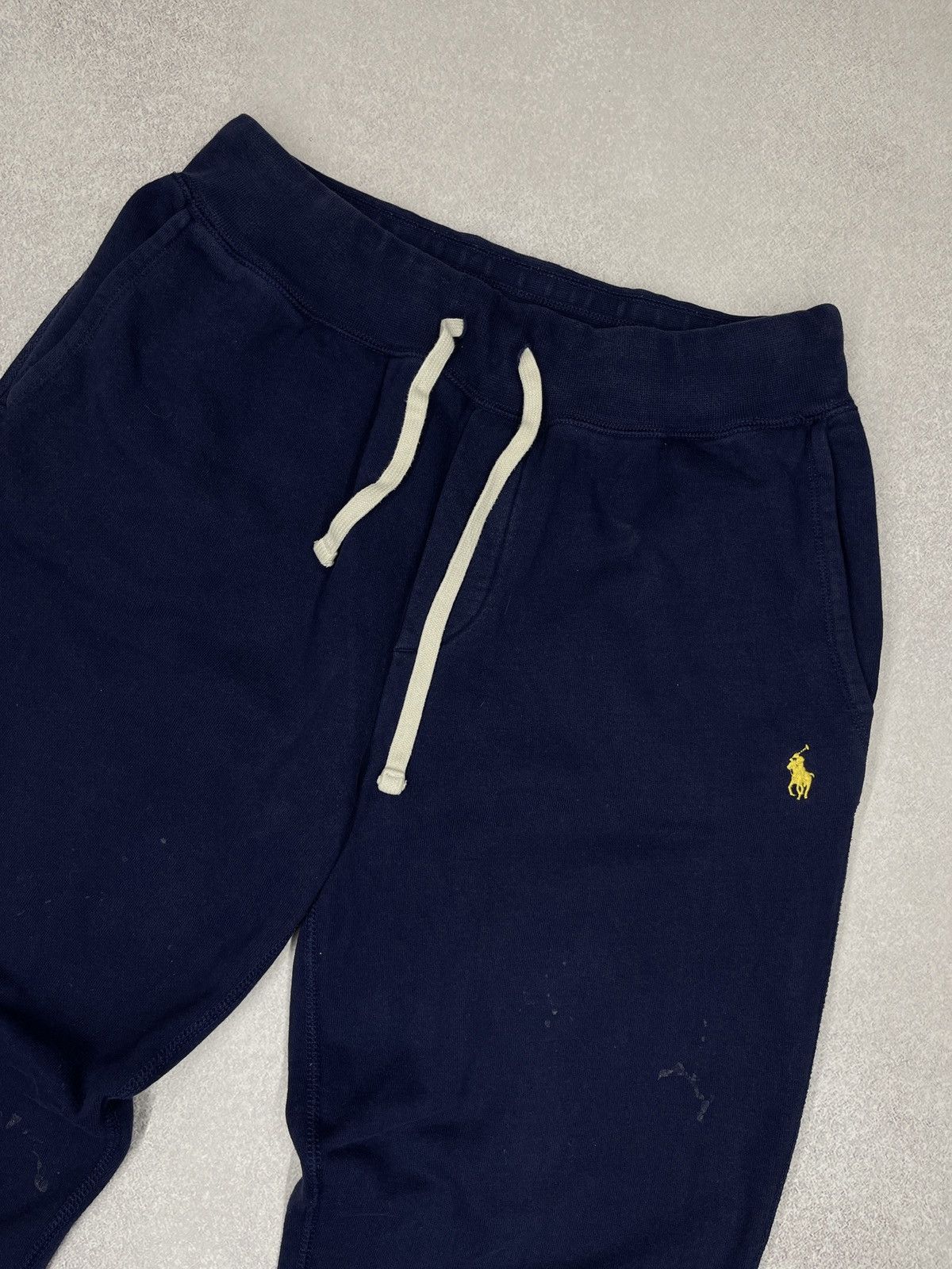 Polo Ralph Lauren Mens Polo Ralph Lauren Navy Sweatpants Y2K Rugby Size M Size US 32 / EU 48 - 3 Thumbnail