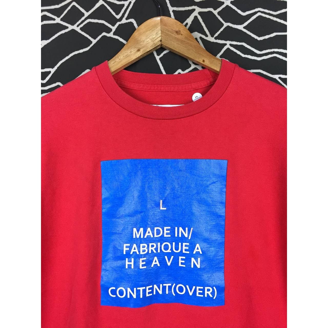 Japanese Brand × Vintage And A Japanese Brand Box Logo Made In Heaven Tee Size US M / EU 48-50 / 2 - 3 Thumbnail