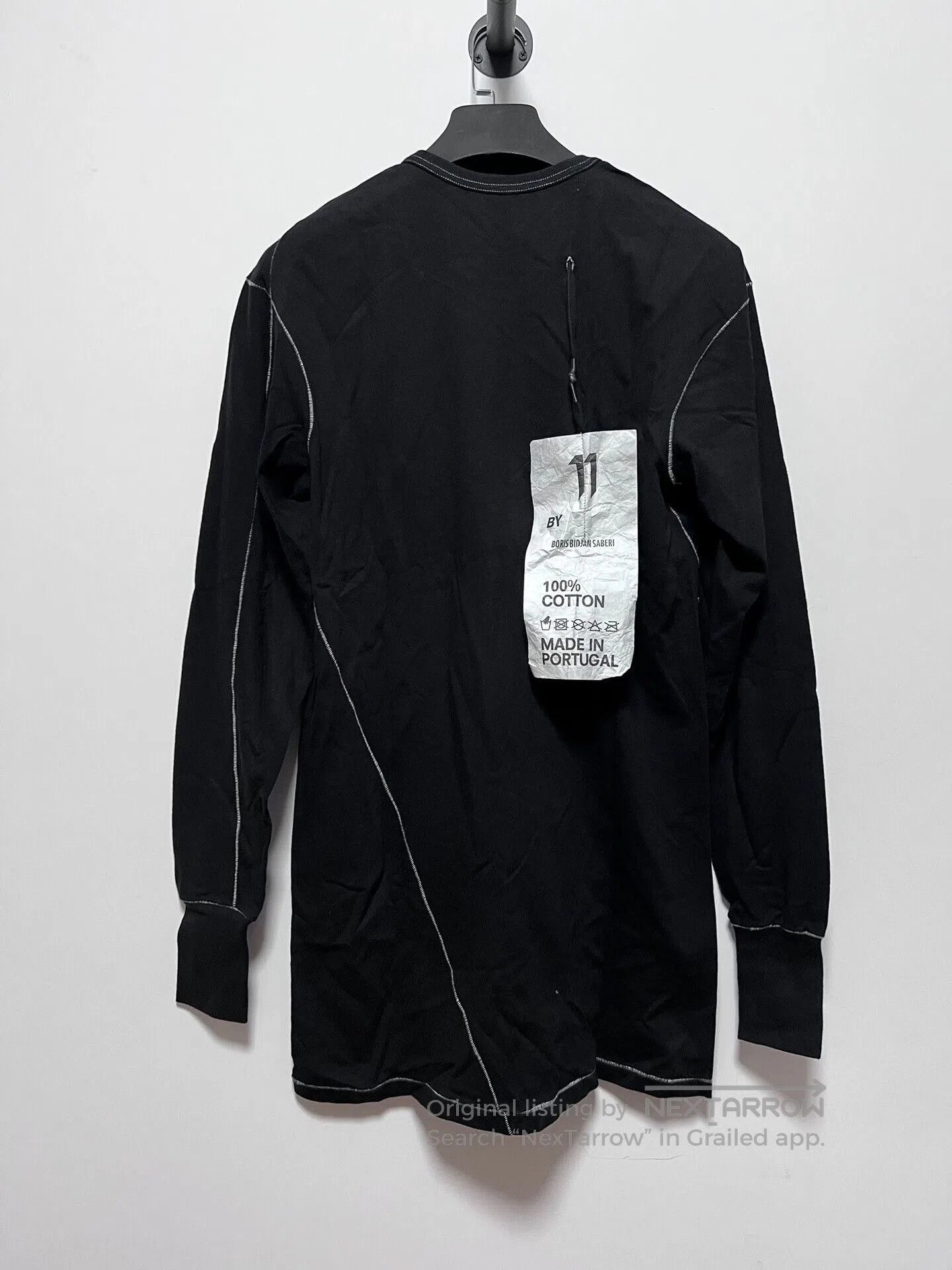 11 By Boris Bidjan Saberi 11 by BBS Boris Bidjan Saberi Long Sleeve Tee. Size US S / EU 44-46 / 1 - 3 Thumbnail