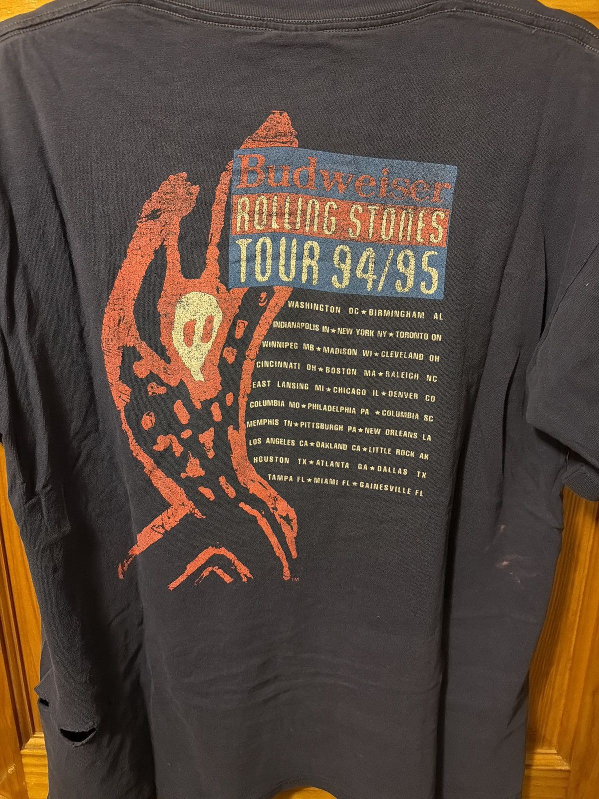 Vintage Rolling stones vintage tee Size US L / EU 52-54 / 3 - 9 Thumbnail