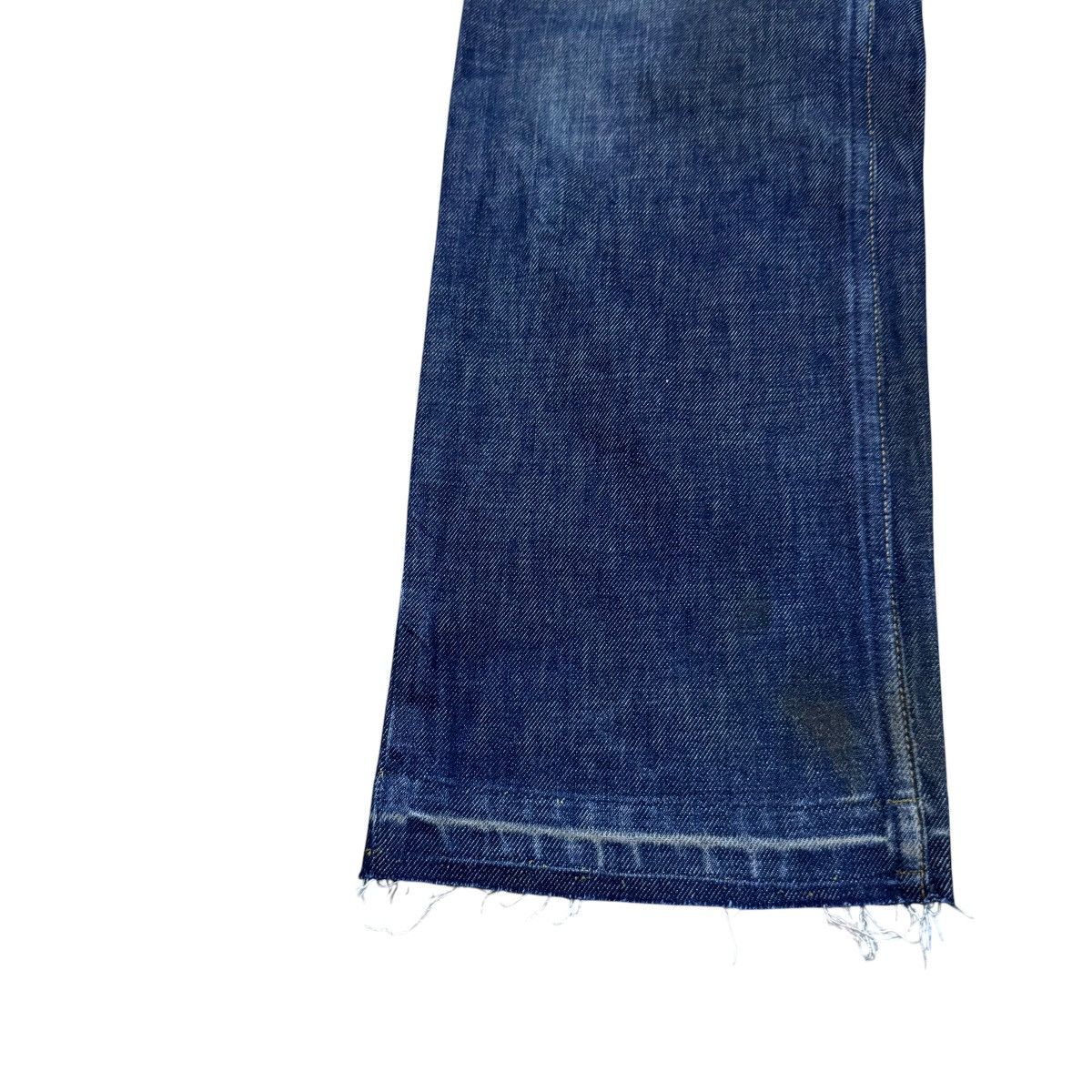 Helmut Lang Vintage Helmut Lang Raw Denim Classic Jeans Distressed Size US 31 - 7 Thumbnail