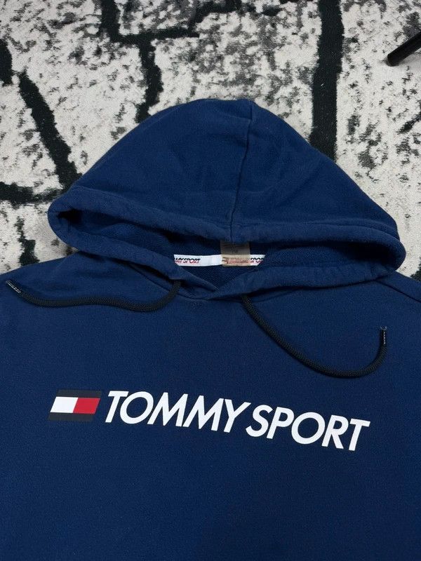 Tommy Hilfiger Tommy Hilfiger blue logo hoodie L Size US L / EU 52-54 / 3 - 3 Thumbnail