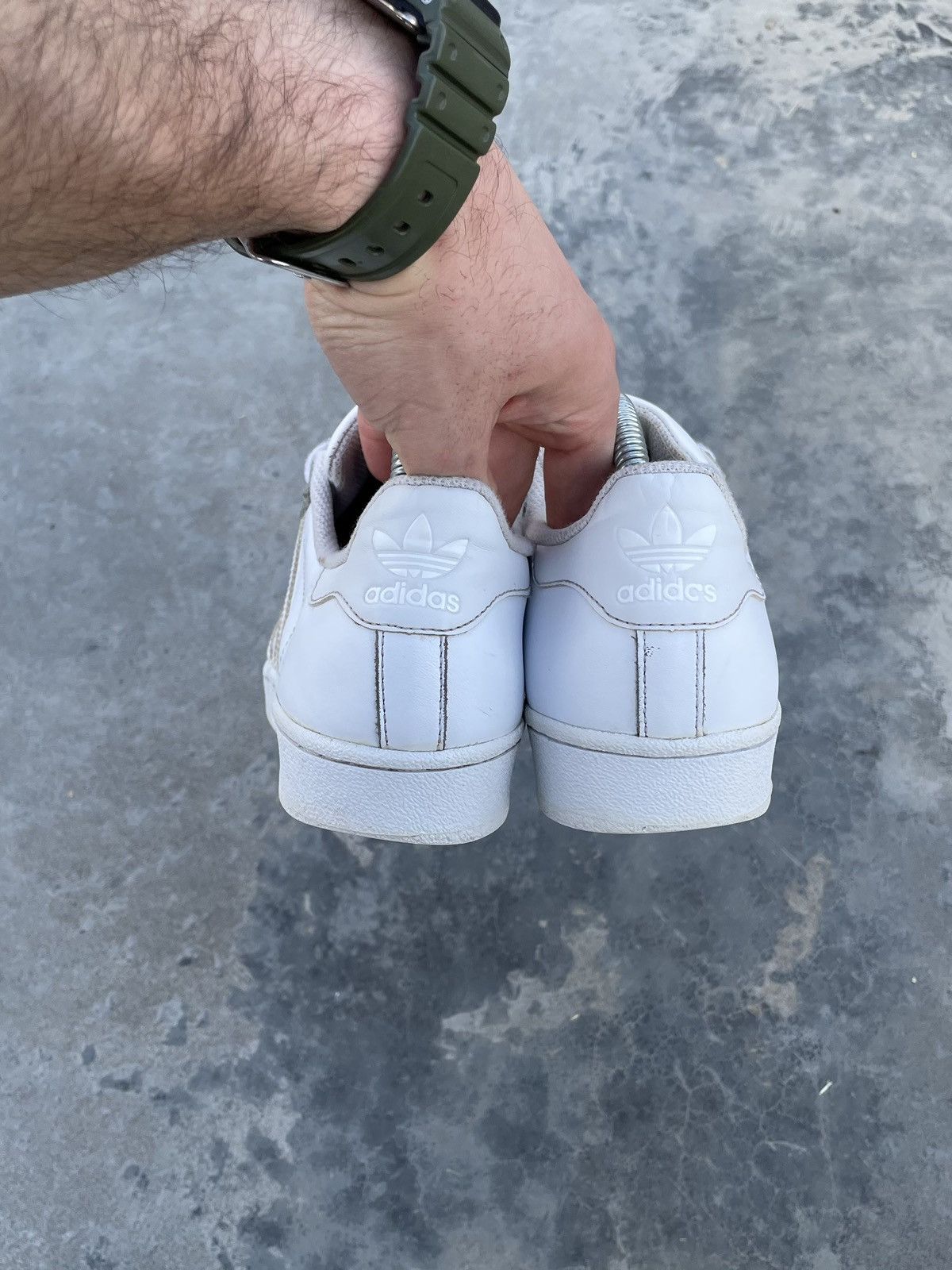 Adidas × Vintage ADIDAS Y2K SUPERSTAR JAPAN DRILL AVANT GARDE HYPE SNEAKERS Size US 8.5 / IT 38.5 - 7 Thumbnail
