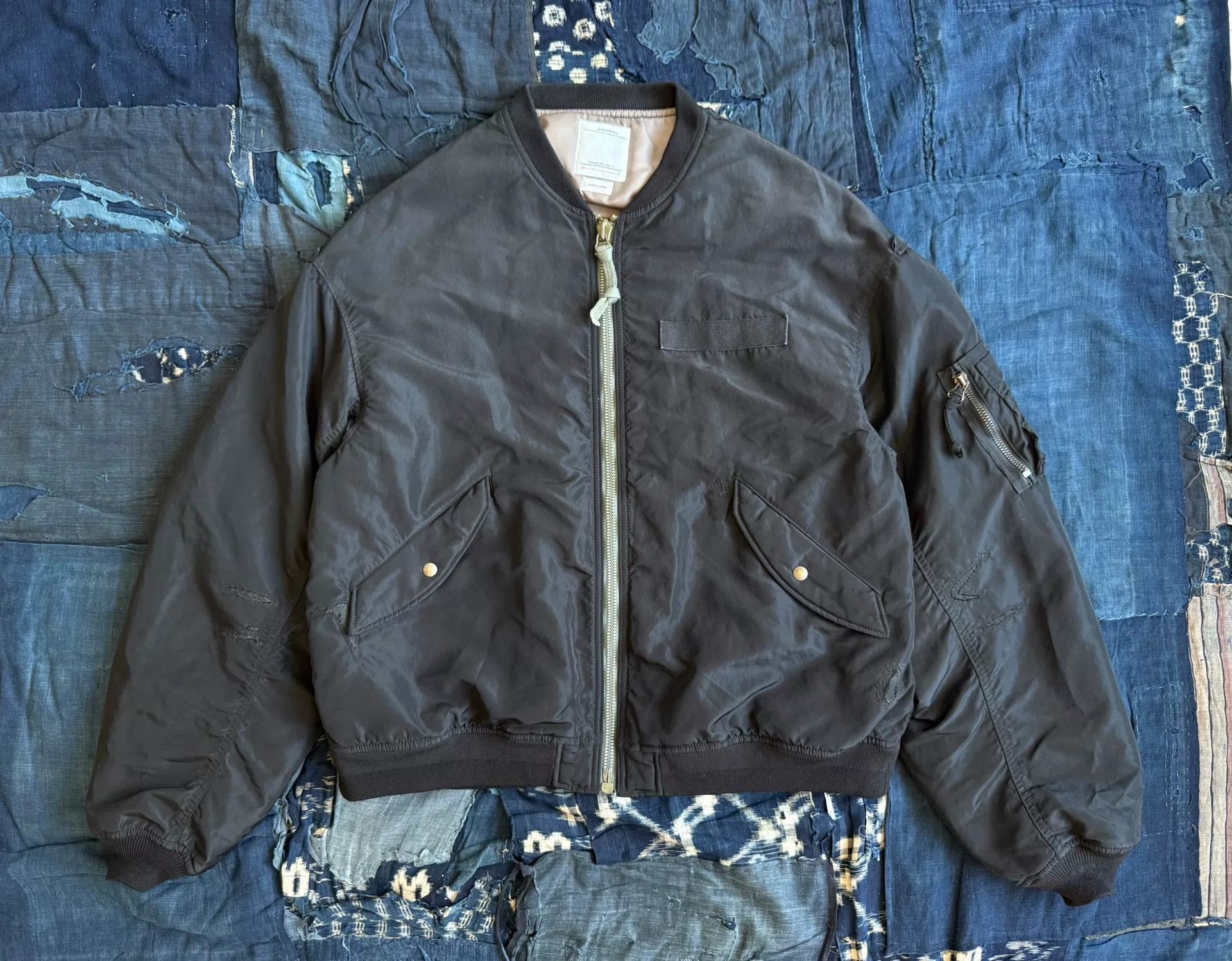 Visvim visvim crash ma1 military bomber jacket Size US L / EU 52-54 / 3 - 1 Thumbnail