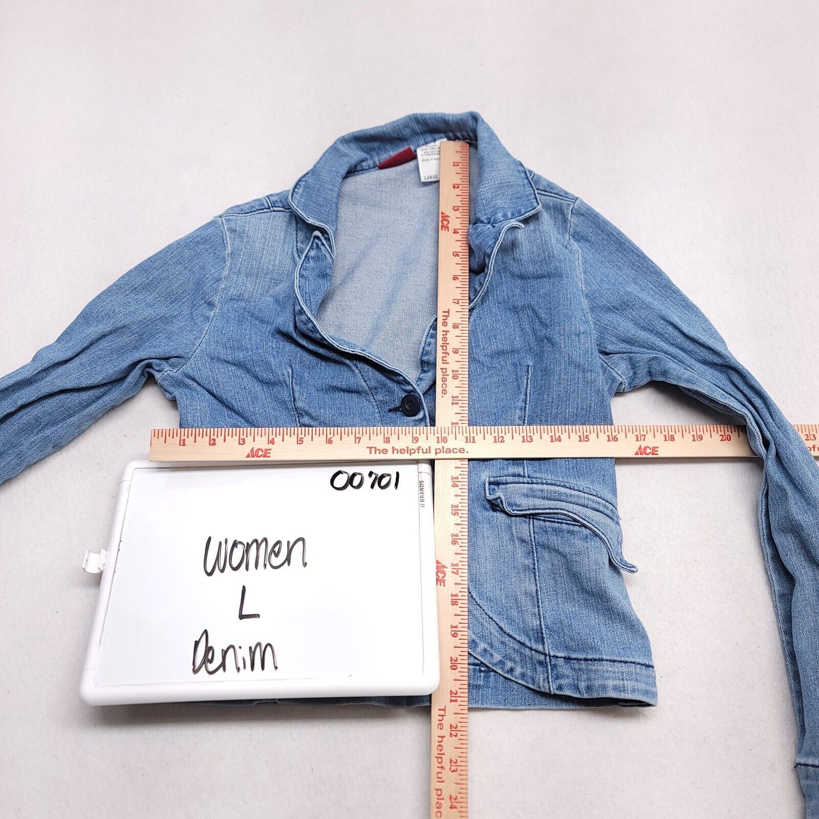 Levi's Levi's Casual Denim Long Sleeve Jacket Womens Size L Blue Size L / US 10 / IT 46 - 6 Thumbnail