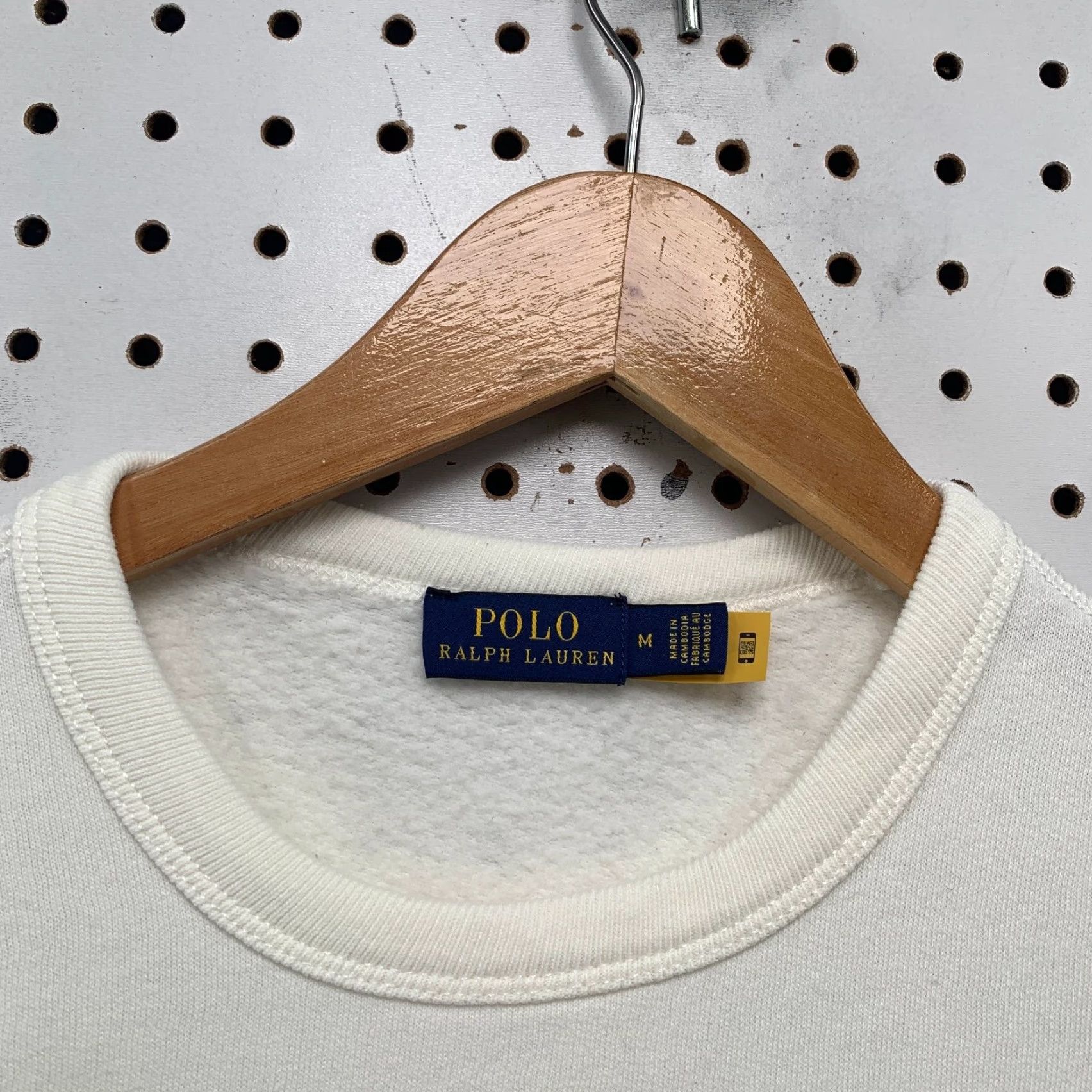 Polo Ralph Lauren Polo Ralph Lauren Sweatshirt Womens Medium Embroidered Spellout Fleece Crewneck Size M / US 6-8 / IT 42-44 - 3 Thumbnail