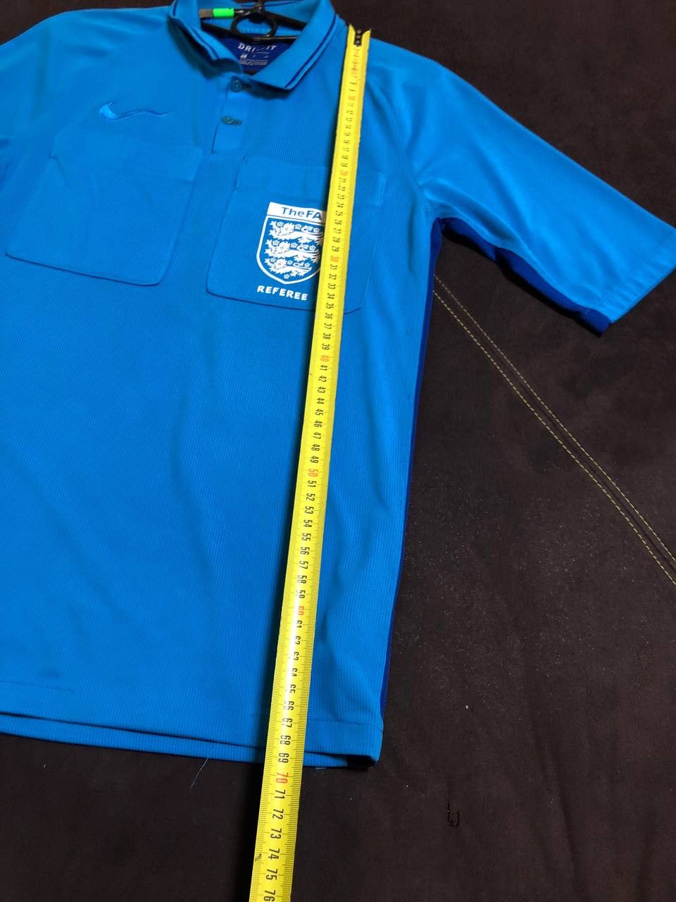 Nike ENGLAND REFEREE FOOTBALL SHIRT SOCCER JERSEY NIKE CAMISETA Size US S / EU 44-46 / 1 - 9 Thumbnail