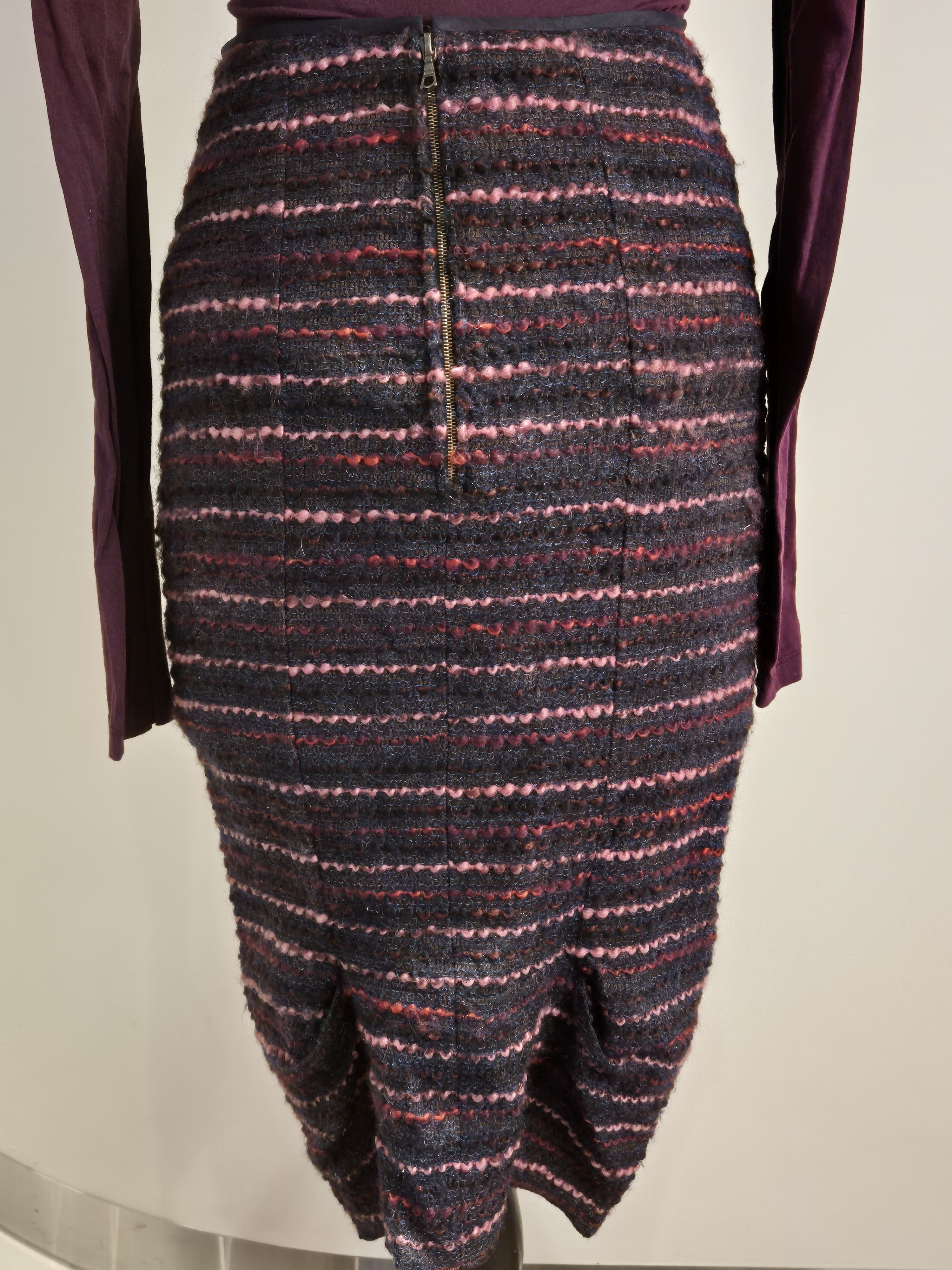 Nina Ricci Nina Ricci wool/silk boucle 2 piece suit Y2K Size XS / US 0-2 / IT 36-38 - 9 Thumbnail