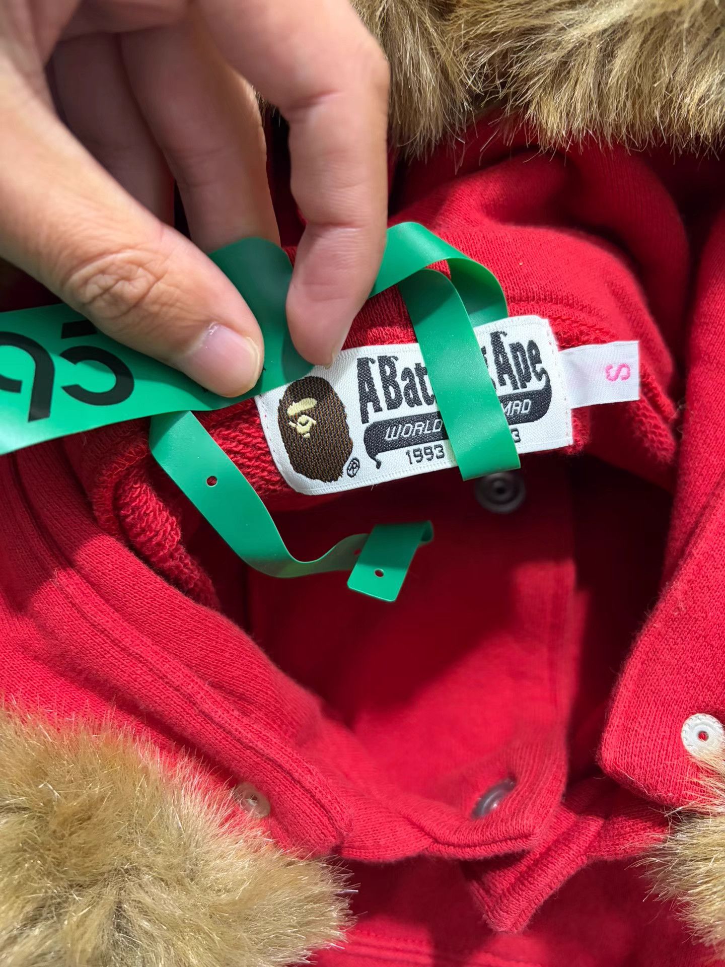 Bape BAPE Mountain Fur Collar Jacket Size US S / EU 44-46 / 1 - 2 Thumbnail