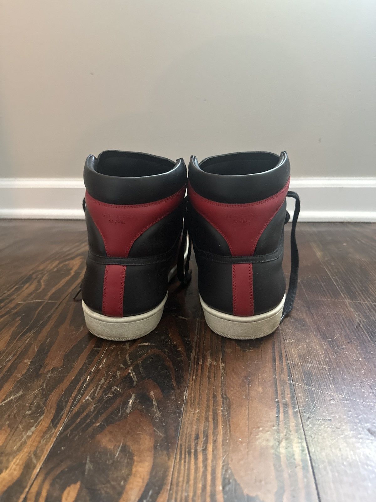 Yves Saint Laurent YSL high top Sneakers Size US 11 / EU 44 - 2 Thumbnail
