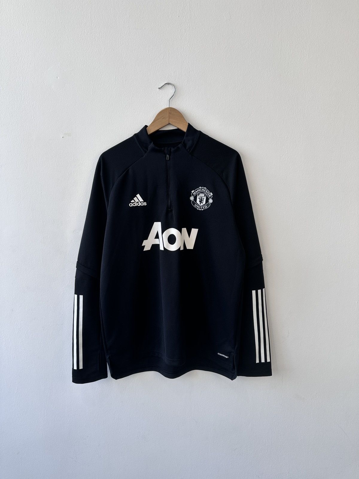 Adidas Adidas Manchester United 20/21 Training Top Quarter Zip L Size US L / EU 52-54 / 3 - 1 Thumbnail