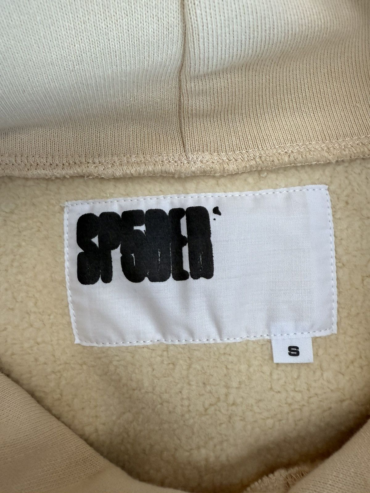 Sp5der Sp5der OG "Web" V2 Hoodie (Cream) Size US S / EU 44-46 / 1 - 2 Thumbnail