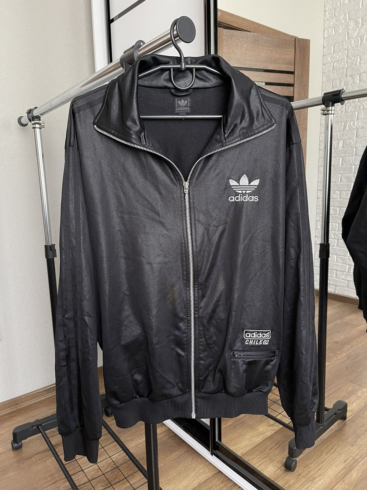 Adidas Chile 62 Vintage Zip Up Track Jacket 90s Outerwear