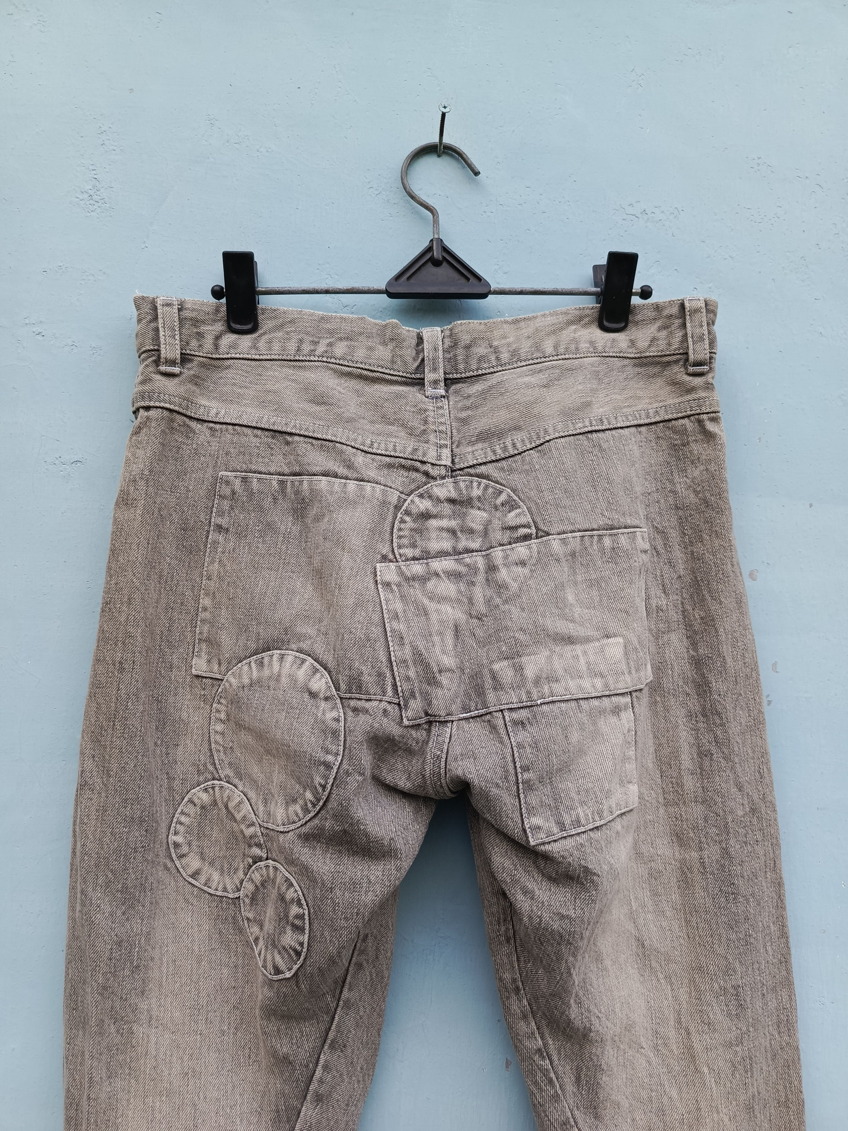 Japanese Brand Distressed denim candy stripper japanesebrand Size 26" / US 2 / IT 38 - 6 Thumbnail