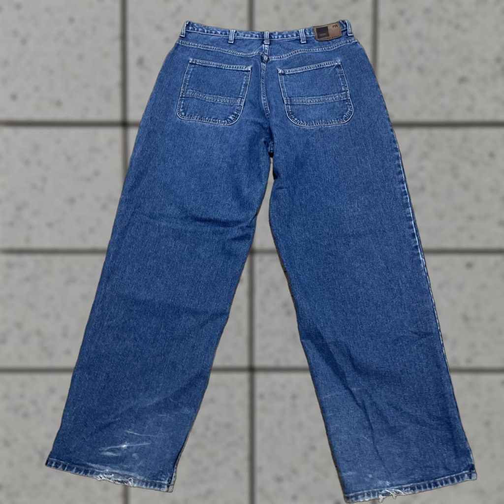 Mossimo Mossimo Gene Jeans Steam Boat Cut Men 38x34 Vtg 90s Baggy Skater Denim Wide Blue Shirt Mens Size US 38 / EU 54 - 1 Thumbnail