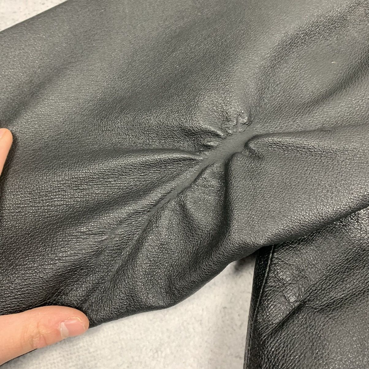 Genuine Leather Black Leather Flight Jacket Authentic Type A-2E Tech Size L Size US L / EU 52-54 / 3 - 7 Thumbnail