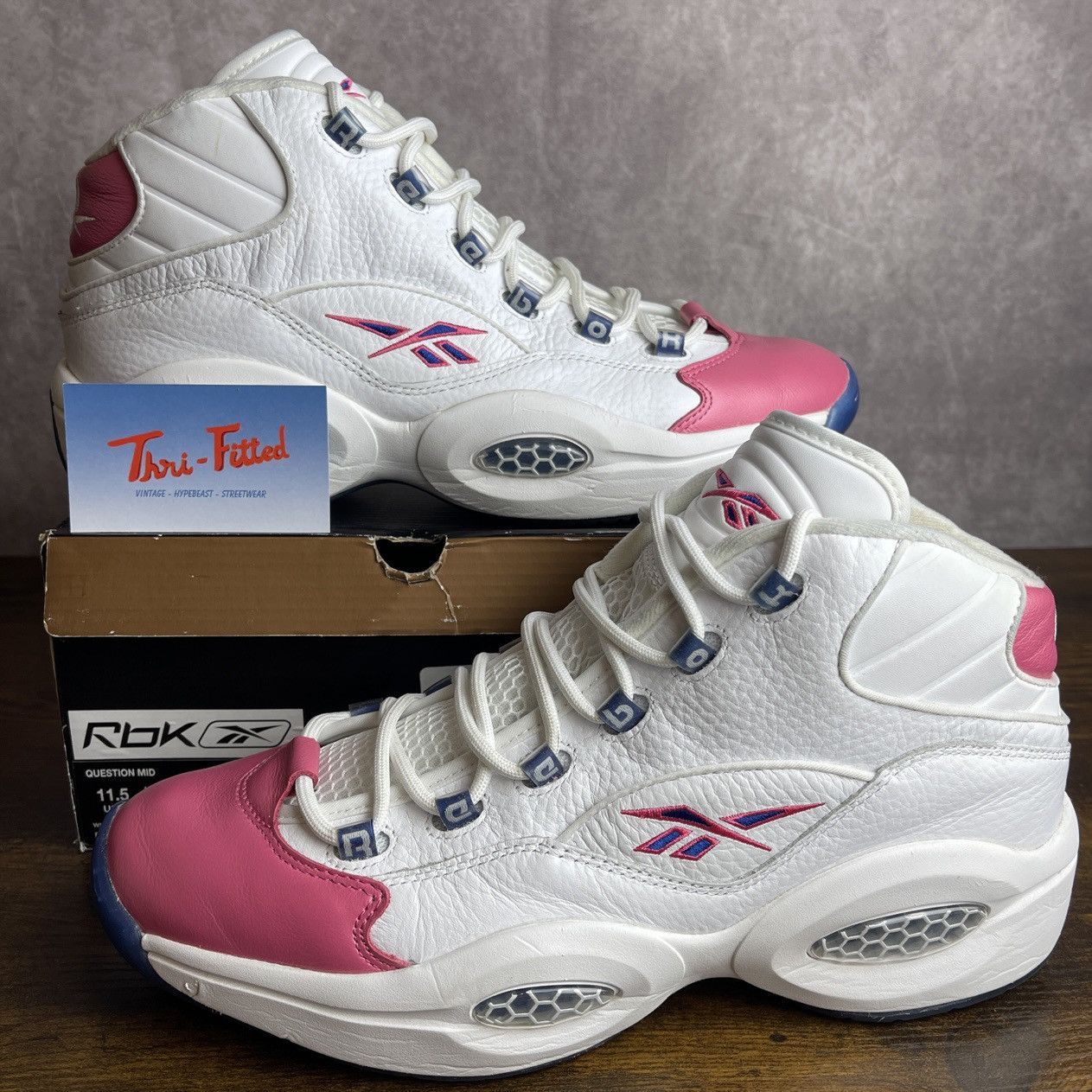 ① 未使用 Reebok × ERIC EMANUEL QUESTION MID Eric Emanuel x Reebok Question Mid Releasing Next Week