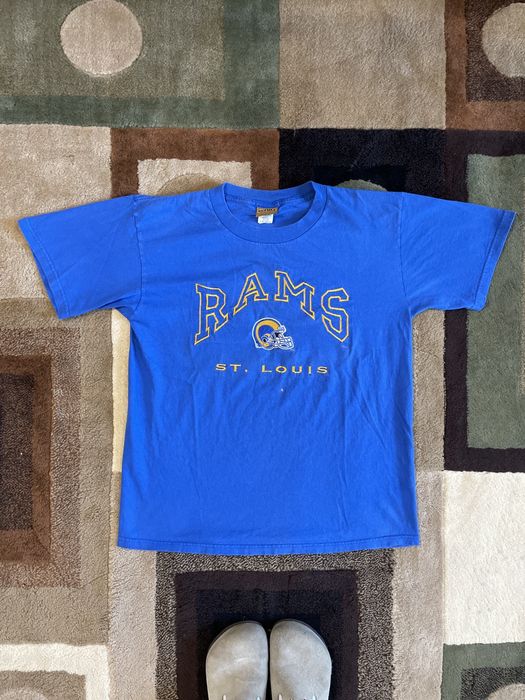 ST. LOUIS RAMS NFL OFFICIAL EMBROIDERED T SHIRT (XL)