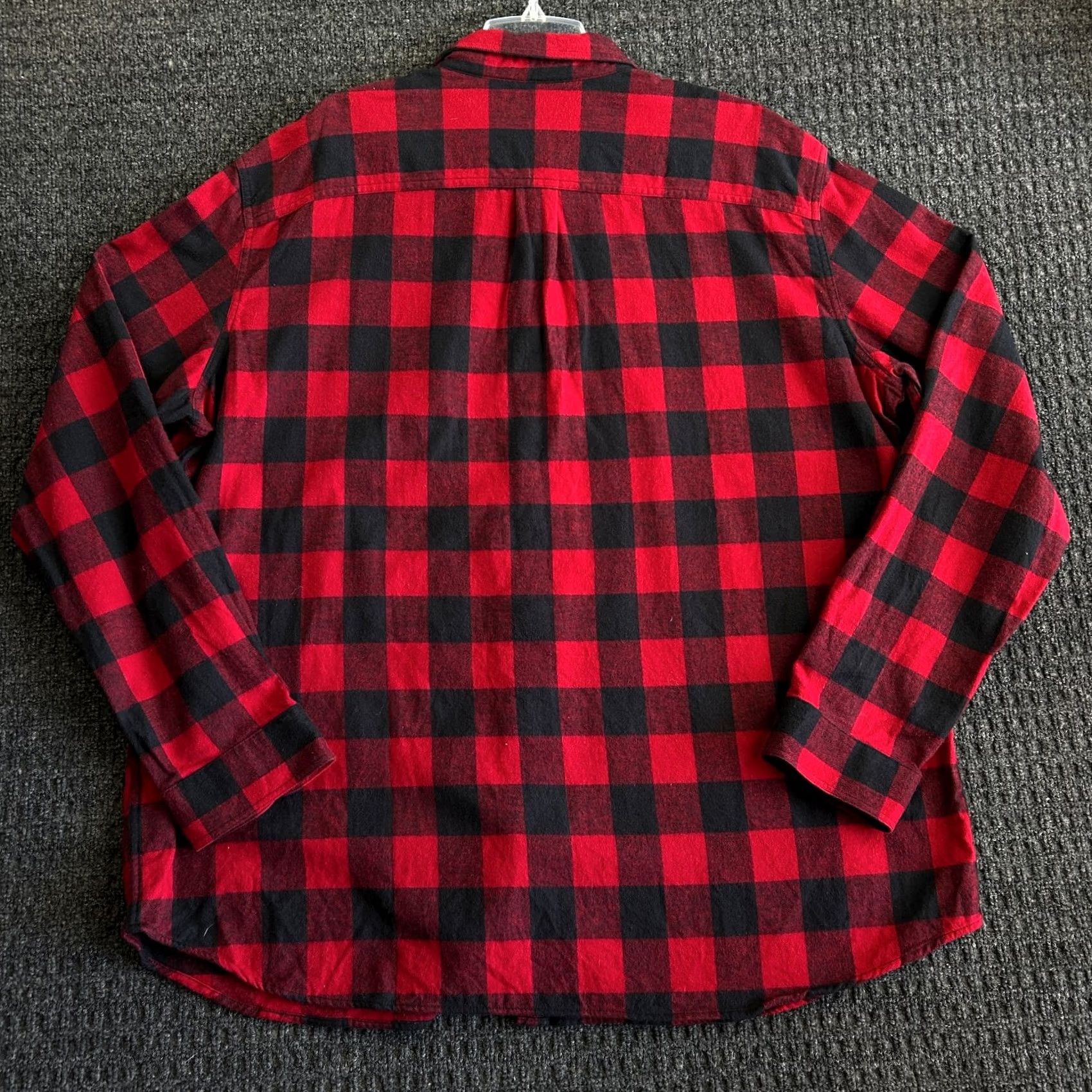Vintage VINTAGE L.L. Bean Slim Fit Flannel Shirt Button Down 4XL Red Buffalo Plaid Checker Shirt Mens Slim Plaid Button-Up Size US XXL / EU 58 / 5 - 3 Thumbnail