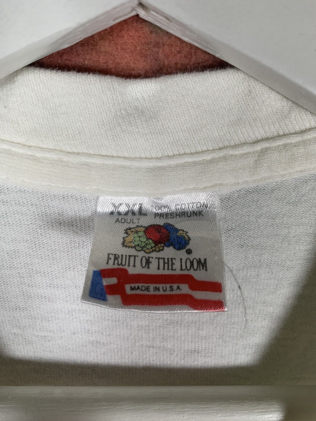 Fruit Of The Loom × Vintage Vintage 90s Gilby's Gin Dive Right In T Shirt Single Stitch Size US XXL / EU 58 / 5 - 6 Thumbnail