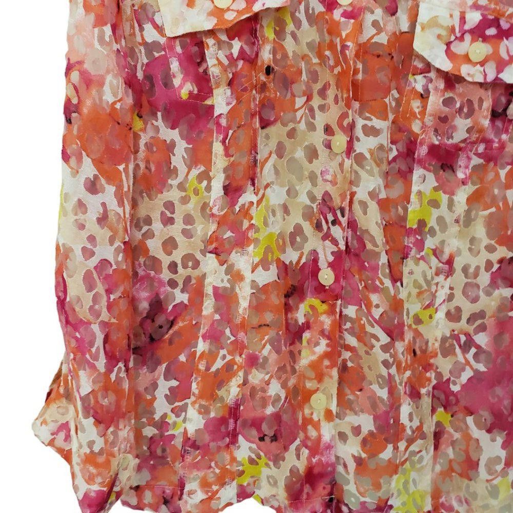Designer CT190a Women's JM Collection Multi Color Shirt 16 Size XXL / US 16-18 / IT 52-54 - 6 Thumbnail