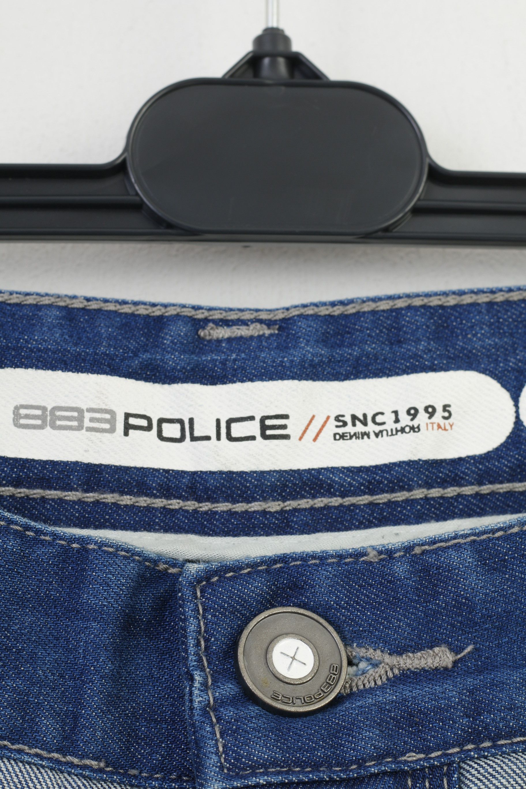 Other 882 POLICE Men 30 Jeans Trousers Picolino Blue Denim 4032 Size US 30 / EU 46 - 6 Thumbnail