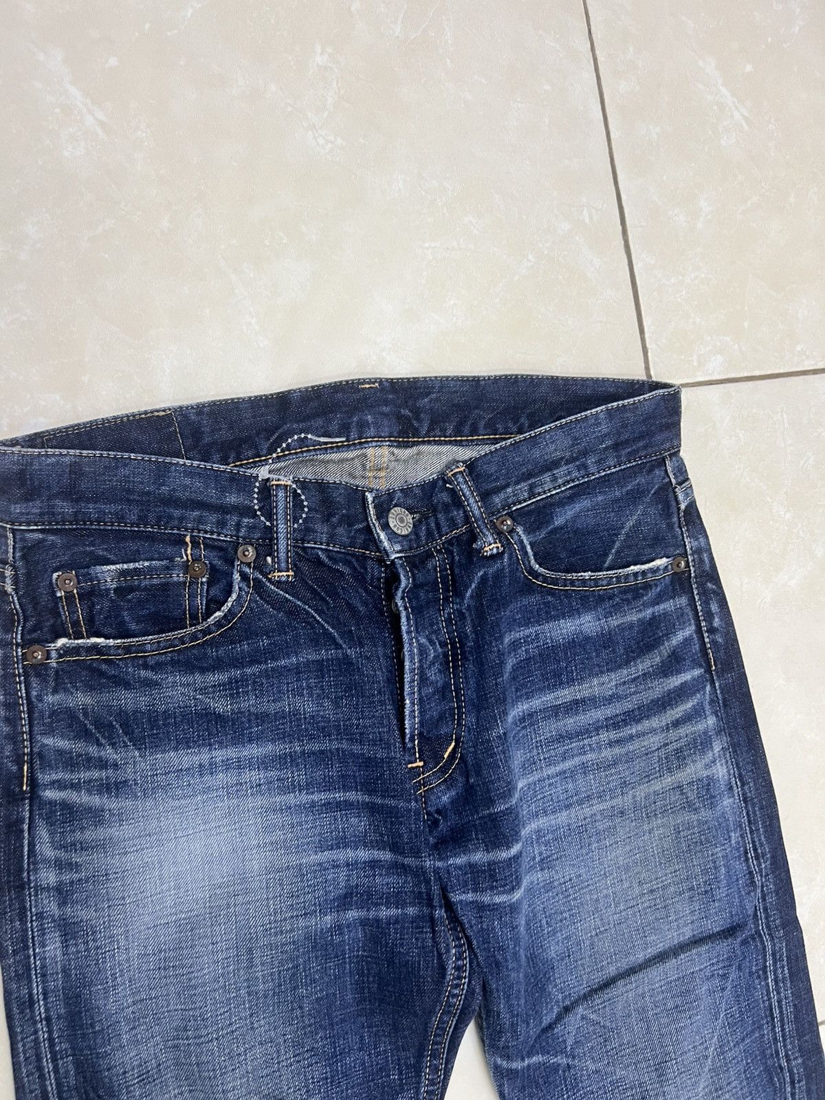 OMNIGOD Omnigod blue denim wash Size 29" - 3 Thumbnail