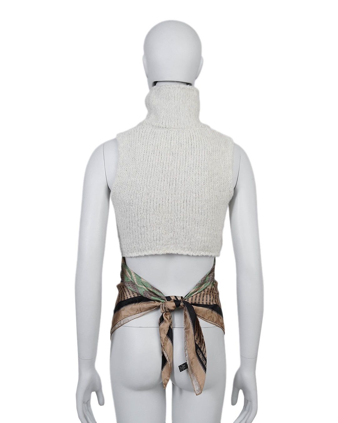Dirk Bikkembergs Dirk Bikkembergs F/W2003 Turtle Neck Sleeveless Top Size M / US 6-8 / IT 42-44 - 8 Thumbnail
