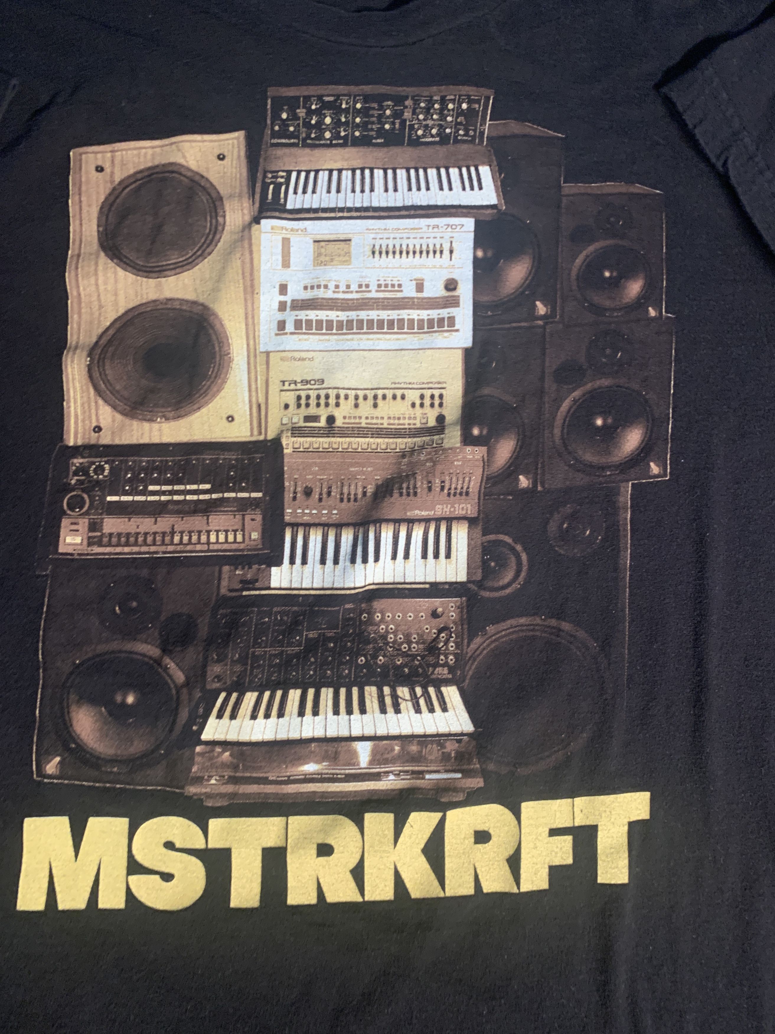 Other Mstrkrft Concert T-Shirt cira 2009 XL Size US XL / EU 56 / 4 - 2 Thumbnail