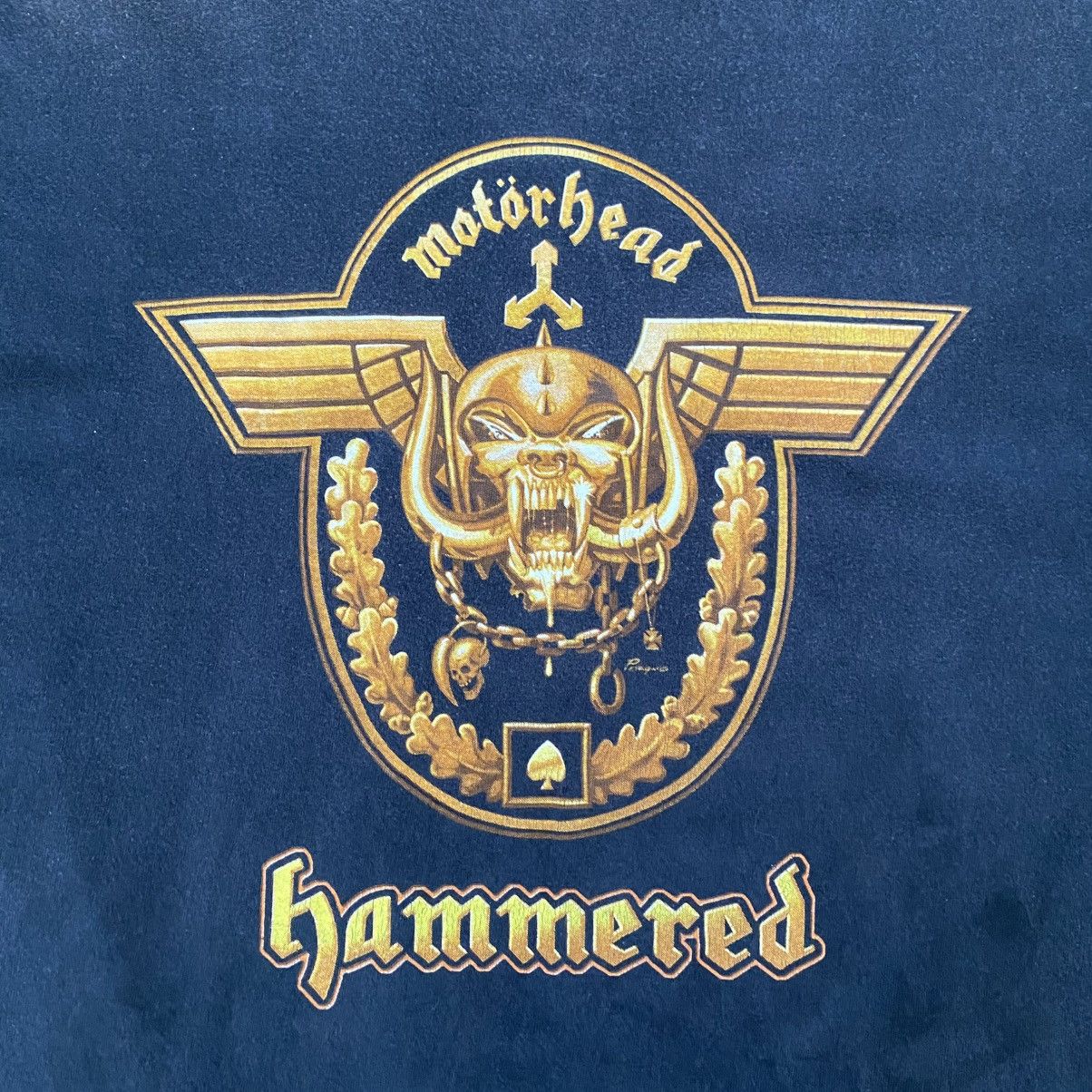 Band Tees Vintage Y2K 2002 Motorhead Hammered Tour Promo Band Tee Size US XL / EU 56 / 4 - 7 Thumbnail
