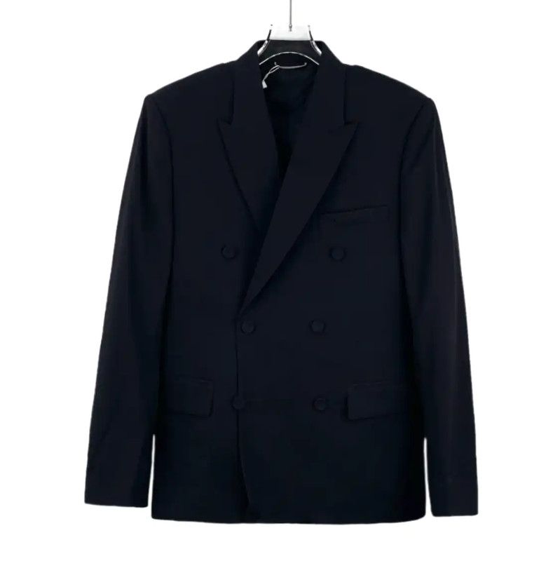 Dior Black Wool Men's Outerwear Jacket 0089