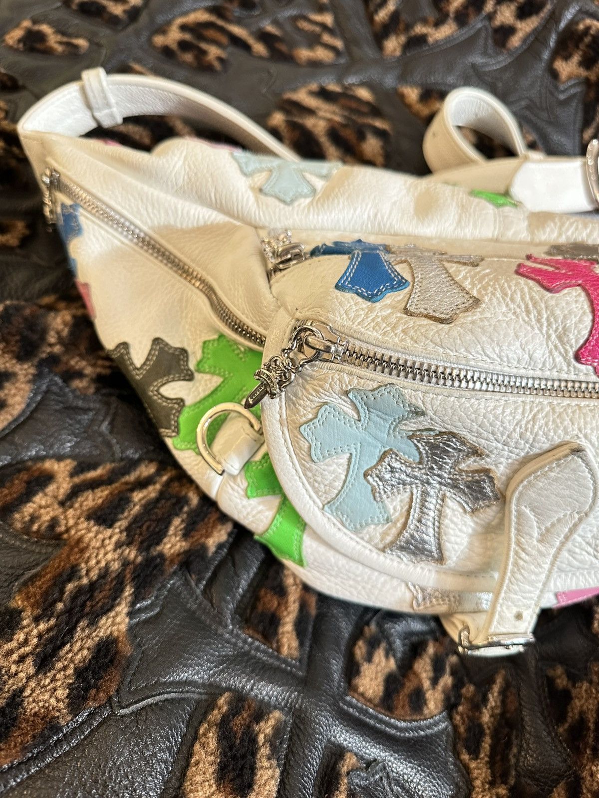 Chrome Hearts CHROME HEARTS MUTLI PATCH SNAT BAG Size ONE SIZE - 2 Thumbnail