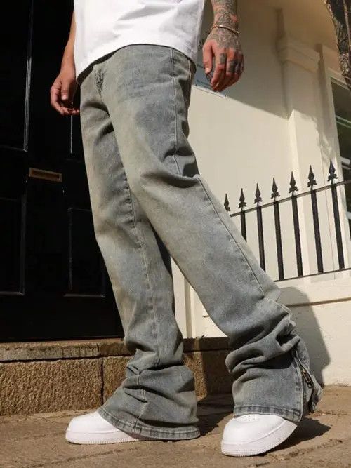 Japanese Brand Nozomi x Kaori Straight fit DRIP TRAP Denim jeans Size US 32 / EU 48 - 6 Thumbnail